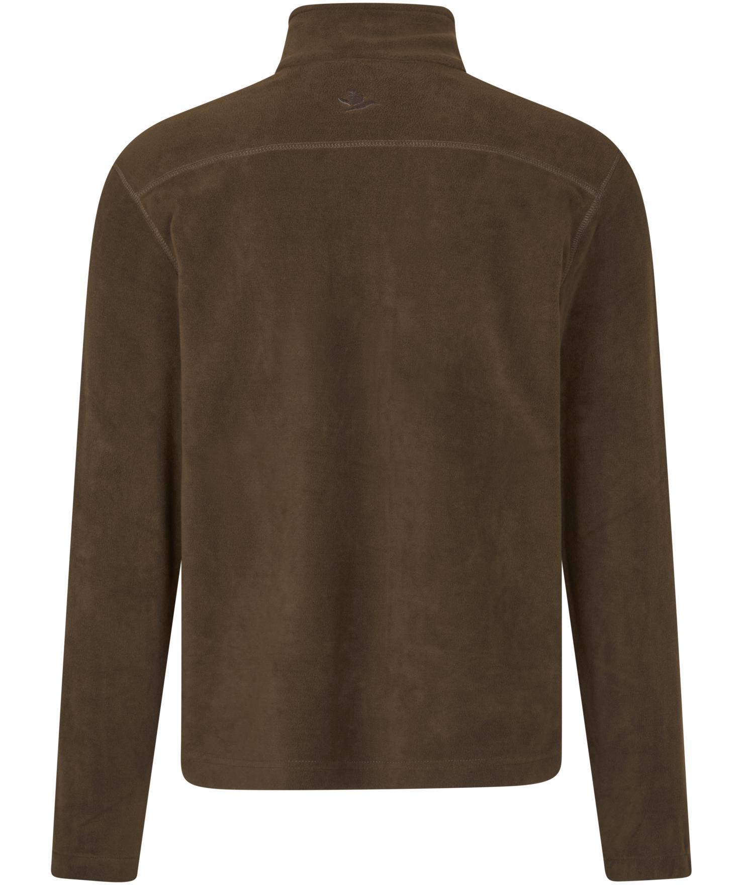 Seeland Benjamin Halfzip Fleecepullover, Dark brown, large image number 2