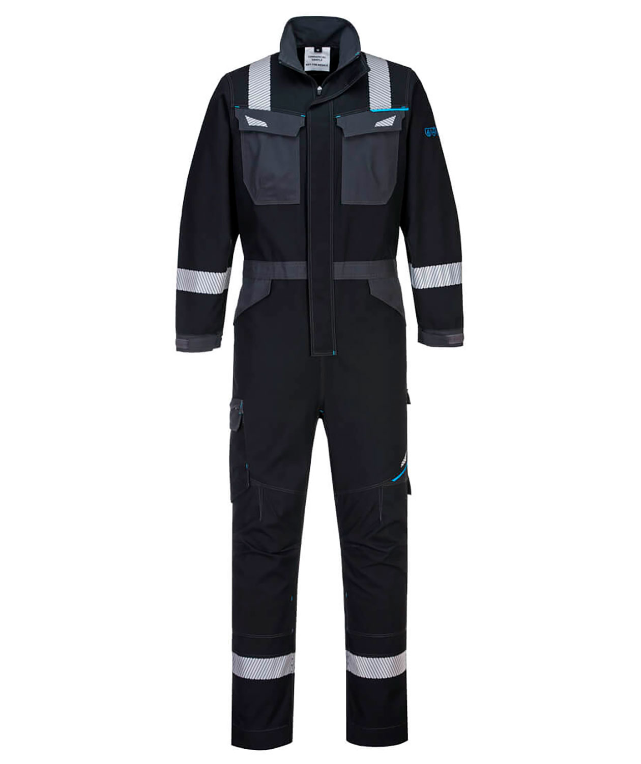 Portwest WX3 FR coverall, Black, large image number 0