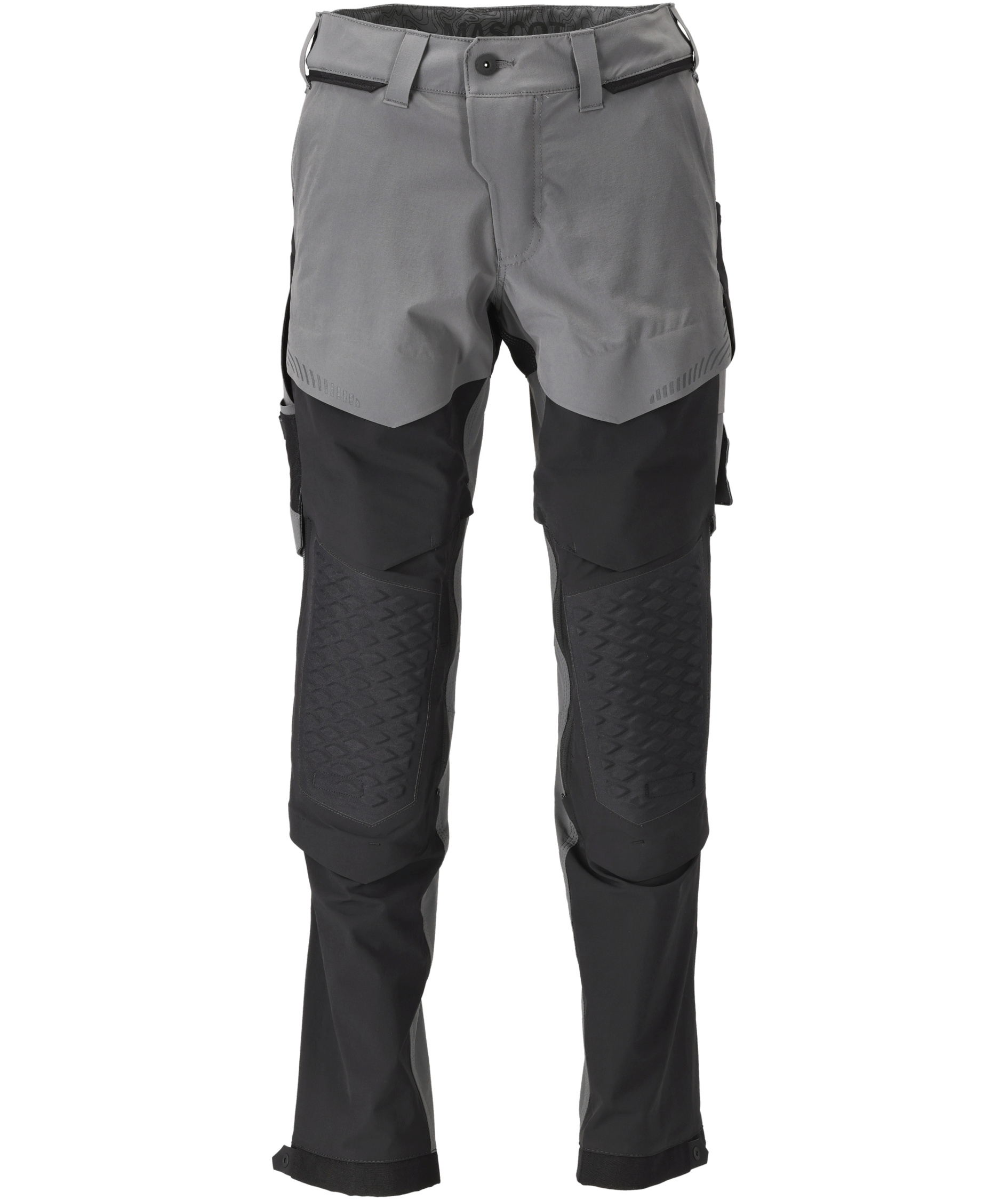 Mascot Customized arbejdsbukser full stretch, Stengr&aring;/Sort, Stengr&aring;/Sort, swatch