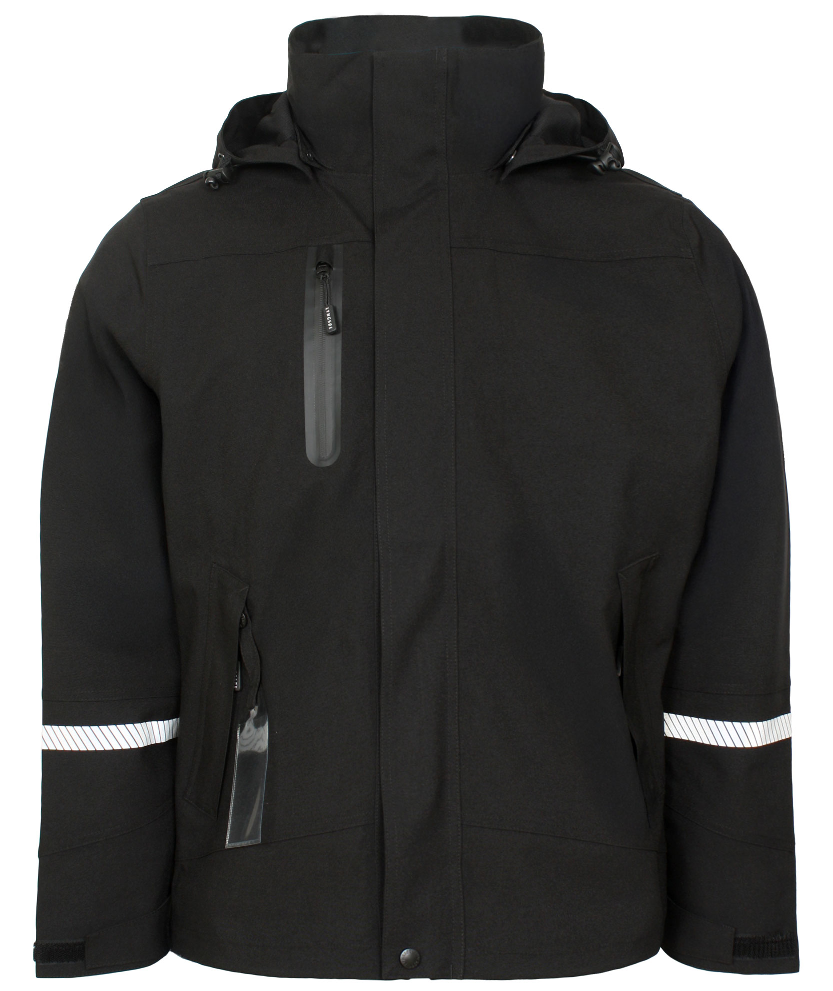 Lyngs&oslash;e dame skaljakke full stretch, Sort