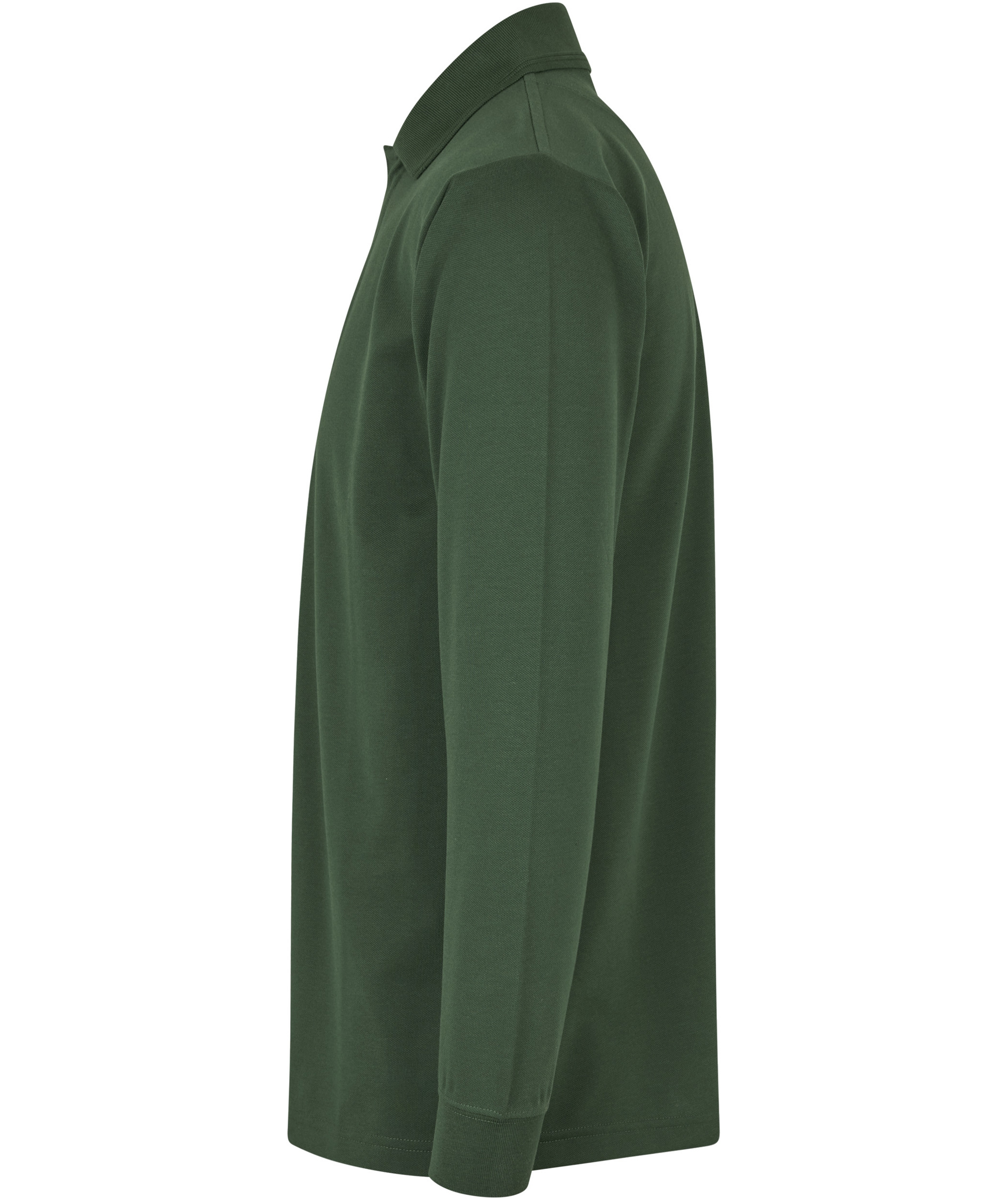 ID PRO Wear lang&auml;rmliges Poloshirt, Flaschengr&uuml;n, large image number 2