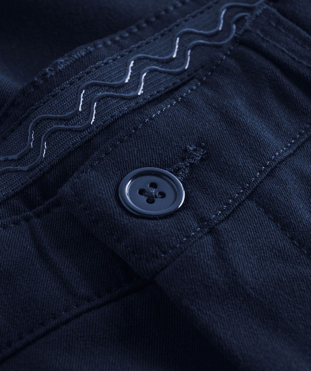 NewTurn Stretch Regular fit chinos, Navy, large image number 3