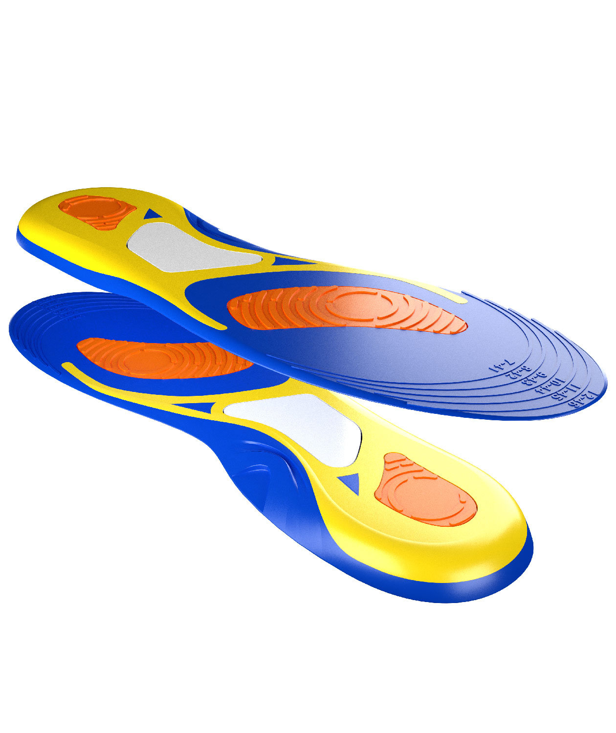 VM Footwear inl&auml;ggssulor, Bl&aring;/Gul