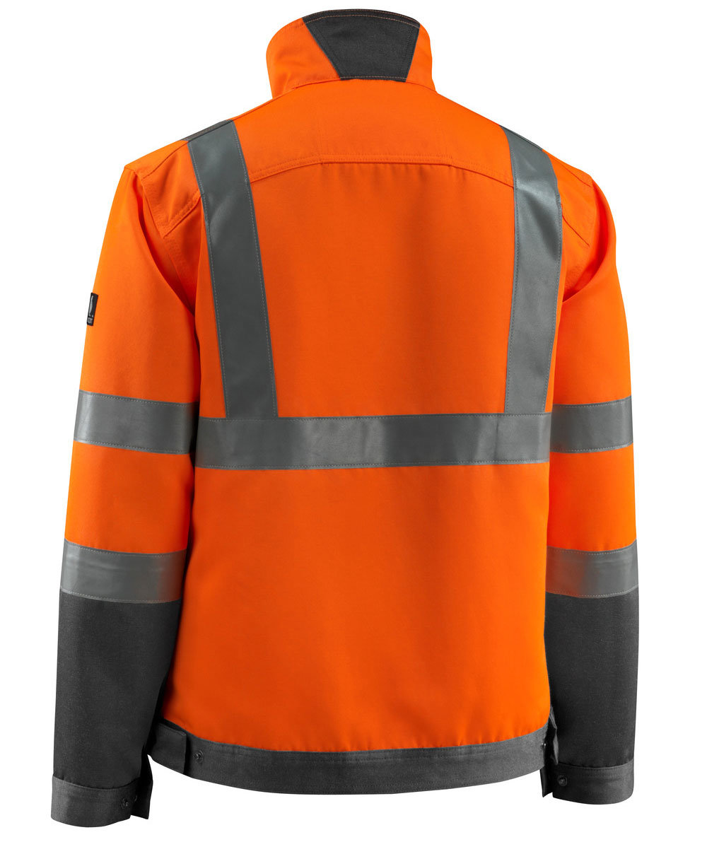 Mascot Safe Light Forster work jacket, Hi-vis Orange/Dark anthracite, large image number 2