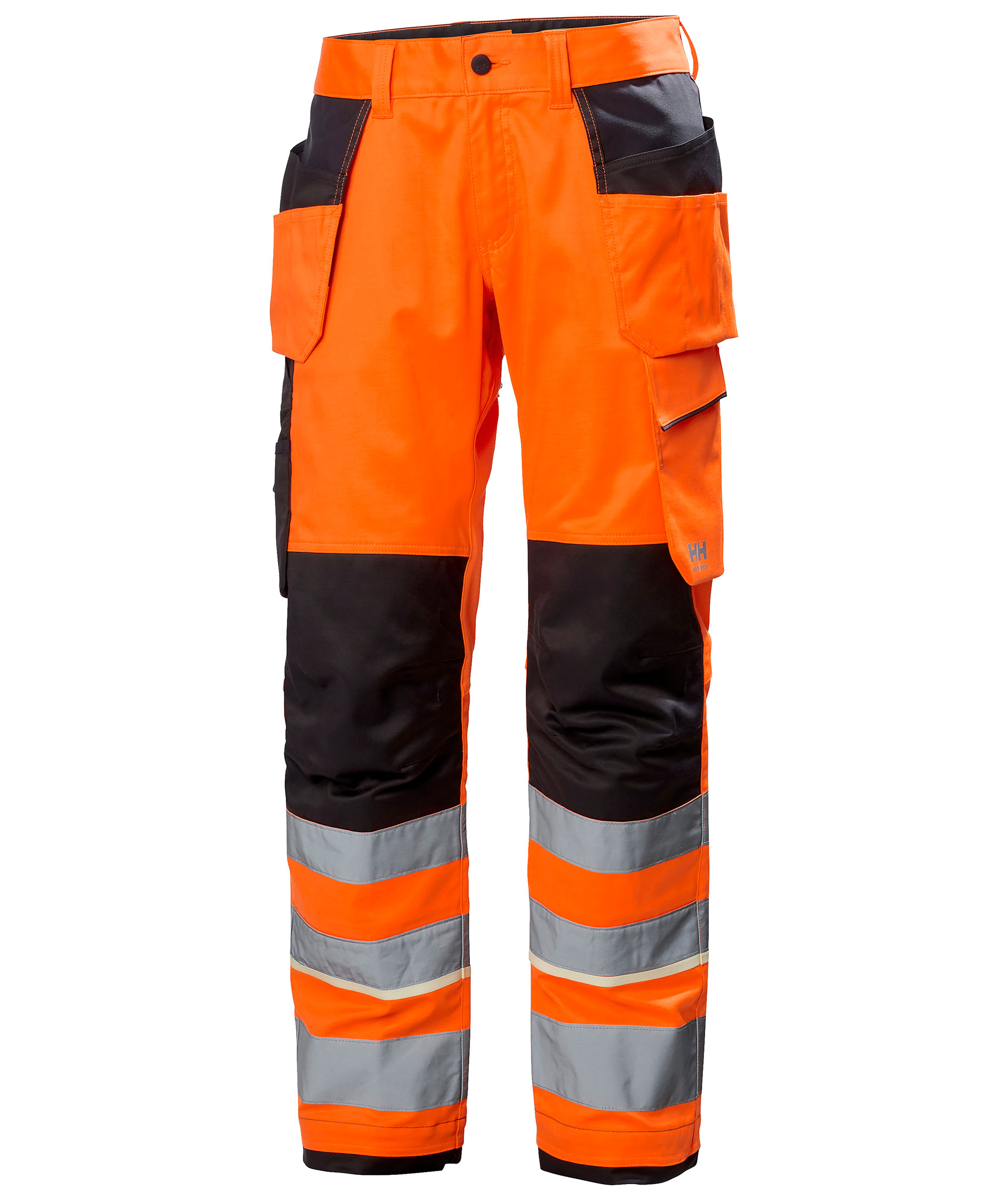 Helly Hansen UC-ME h&aring;ndverksbukse, Hi-vis Oransje/Ebony