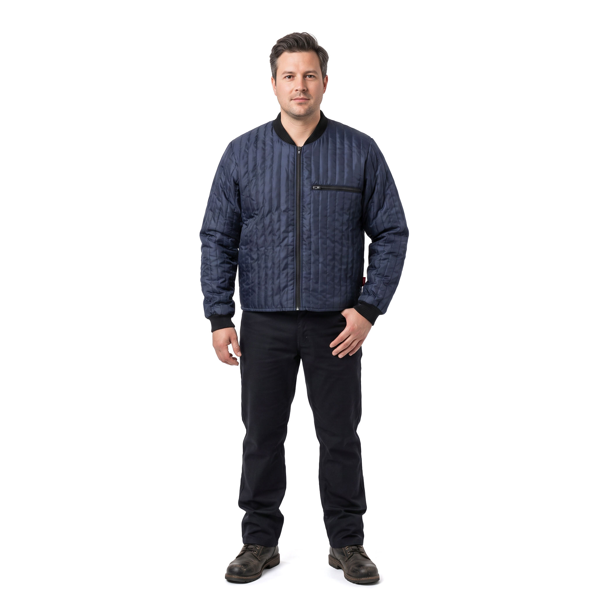 Kansas Match thermal jacket, Marine Blue, large image number 2