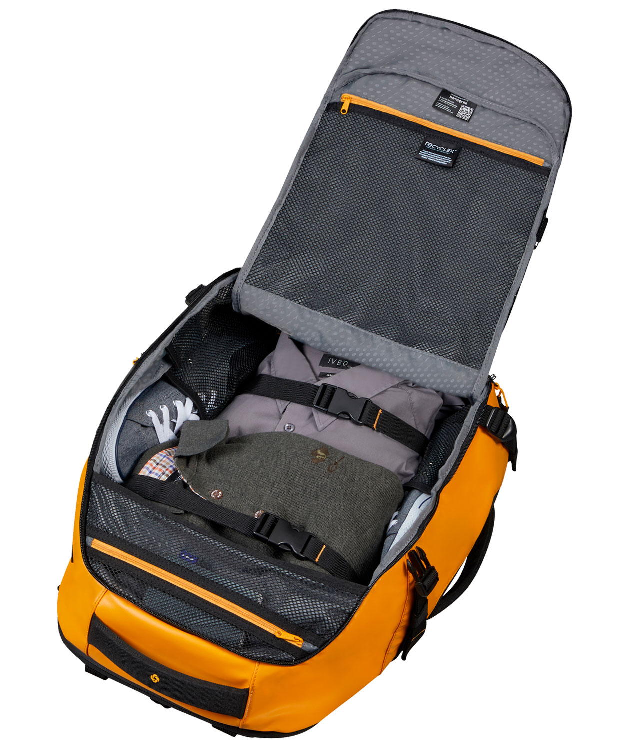Samsonite Ecodiver Travel ryggsekk 38L, Gul
