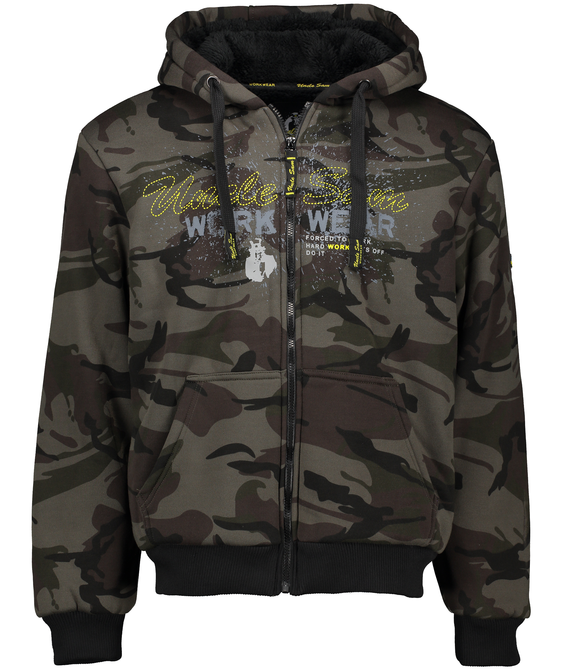 Uncle Sam sweatjacka, Kamouflage