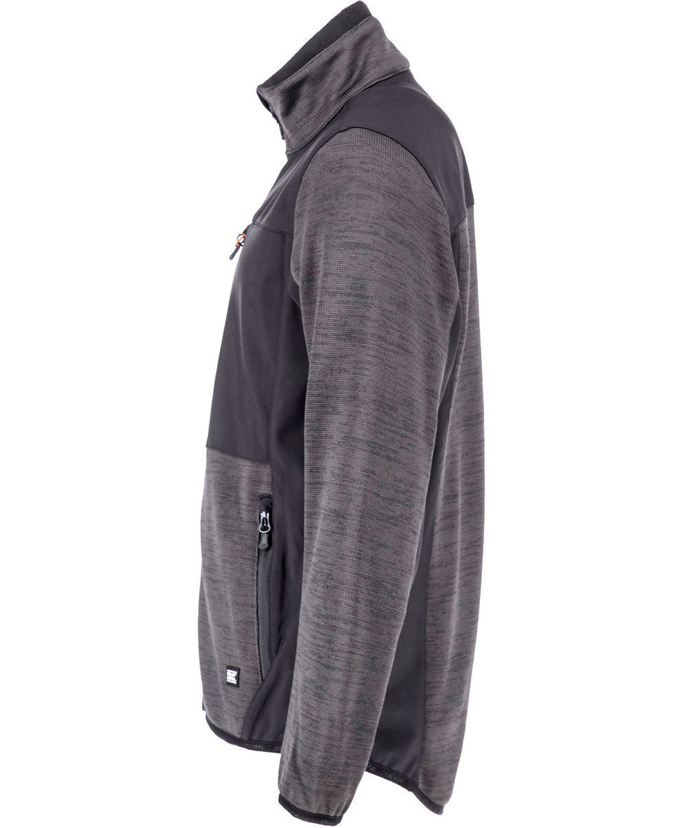 Kramp Original Bodkin strikjakke, Sort/Gr&aring;, large image number 2