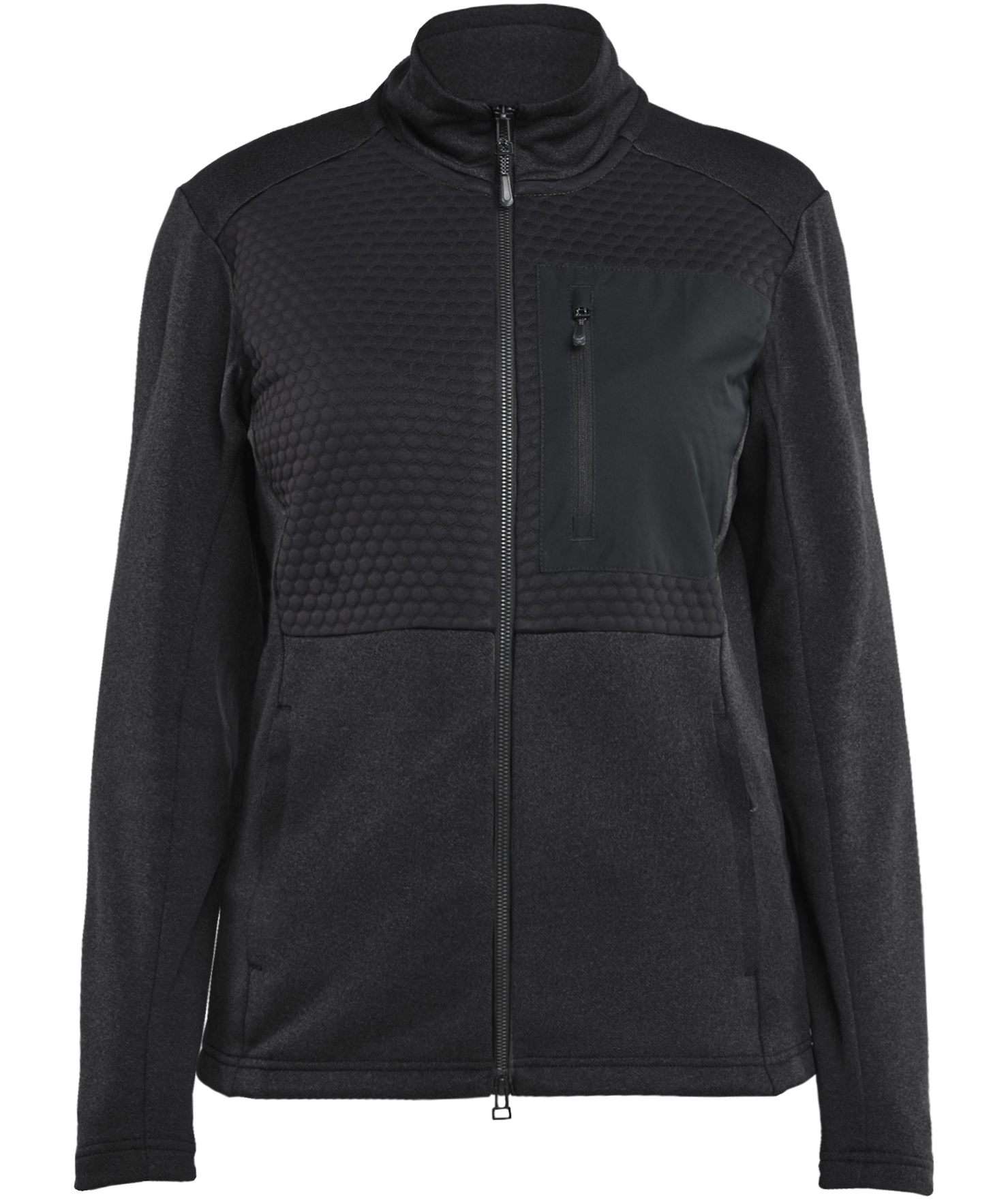 Bl&aring;kl&auml;der women's fleece cardigan, Black, large image number 0