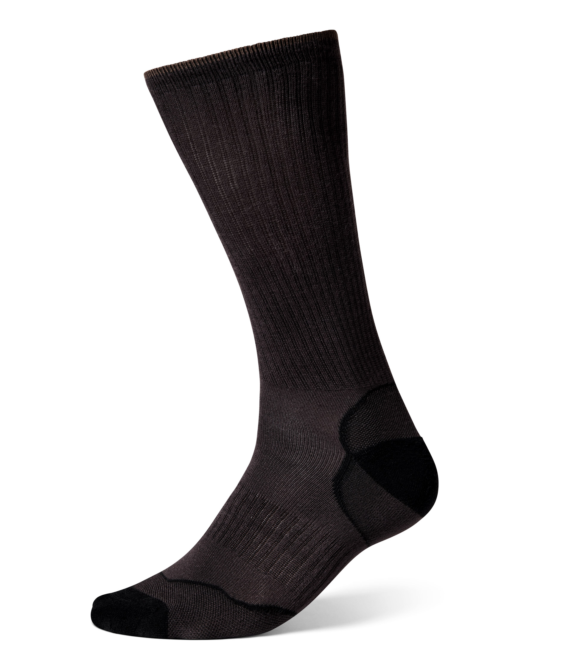 Gateway1 Sportsman Crew 3-pack bamboo strumpor, Dark brown