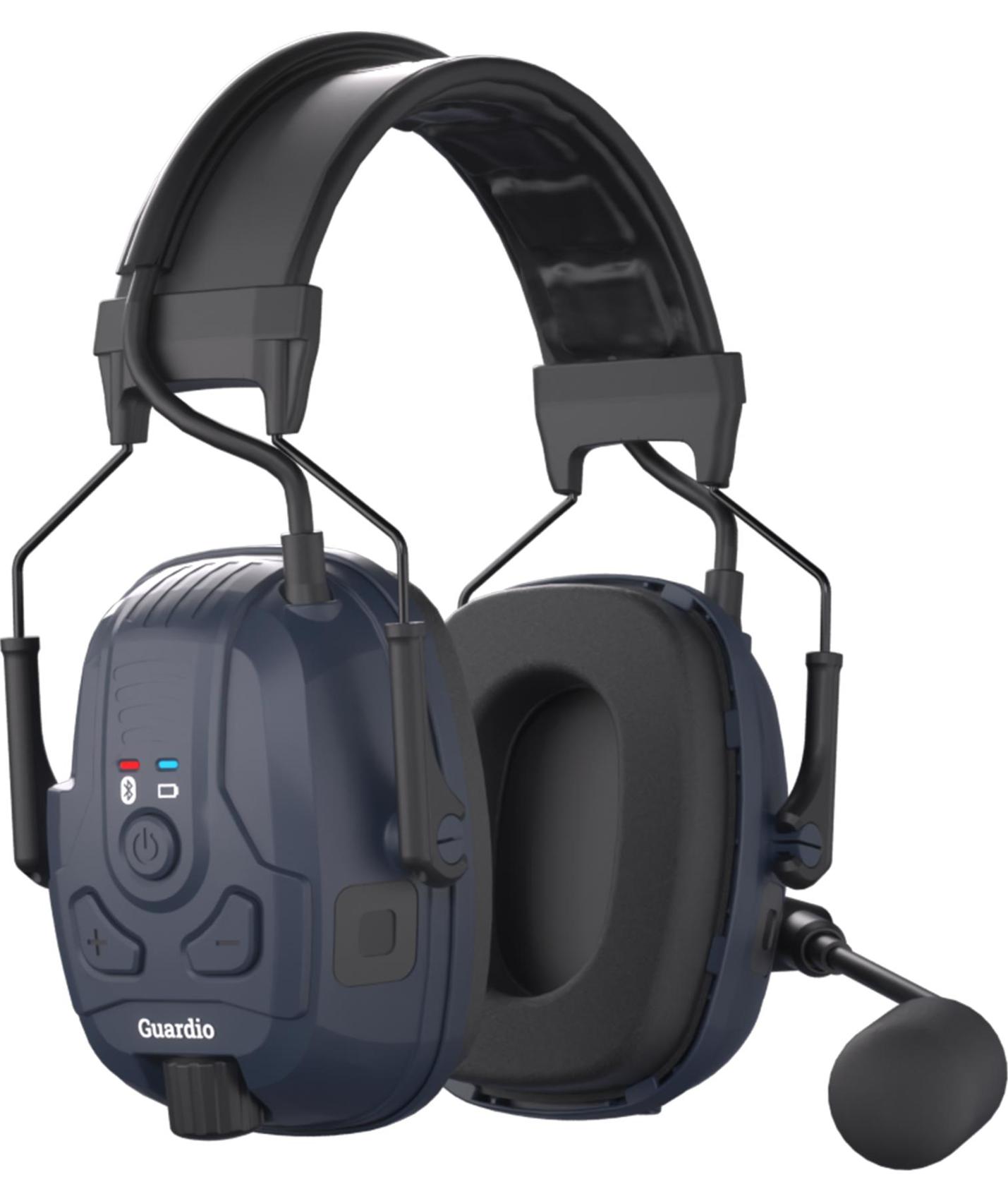 Guardio Freebird h&oslash;rev&aelig;rn med Bluetooth, Dark navy