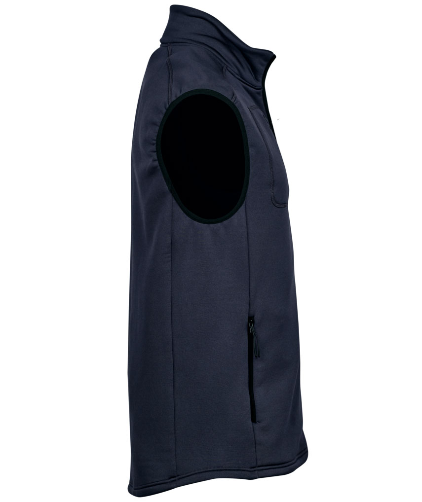 Tee Jays Stretch fleece bodywarmer, Navy, large image number 2