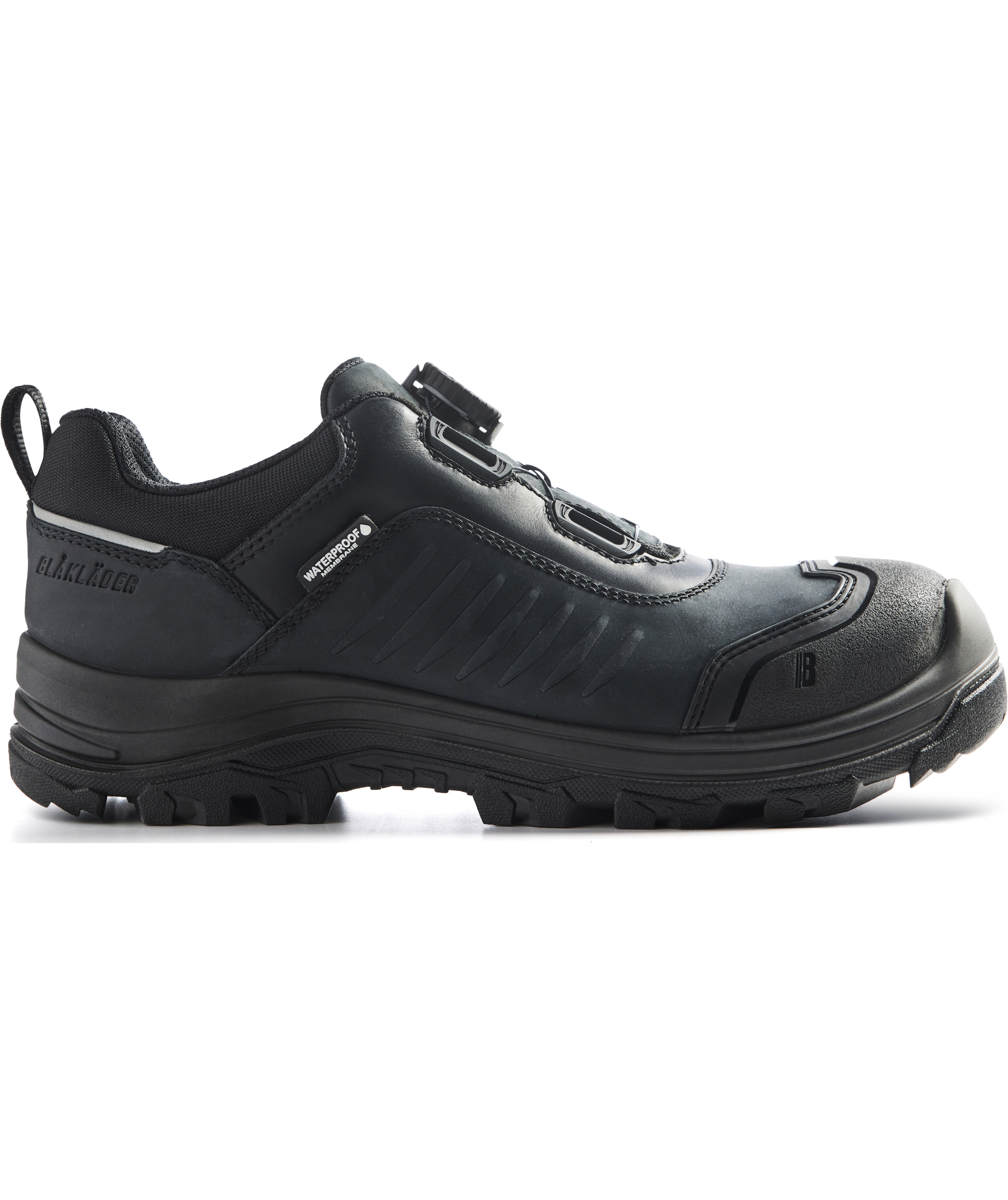 Bl&aring;kl&auml;der Storm skyddsskor S3, Svart