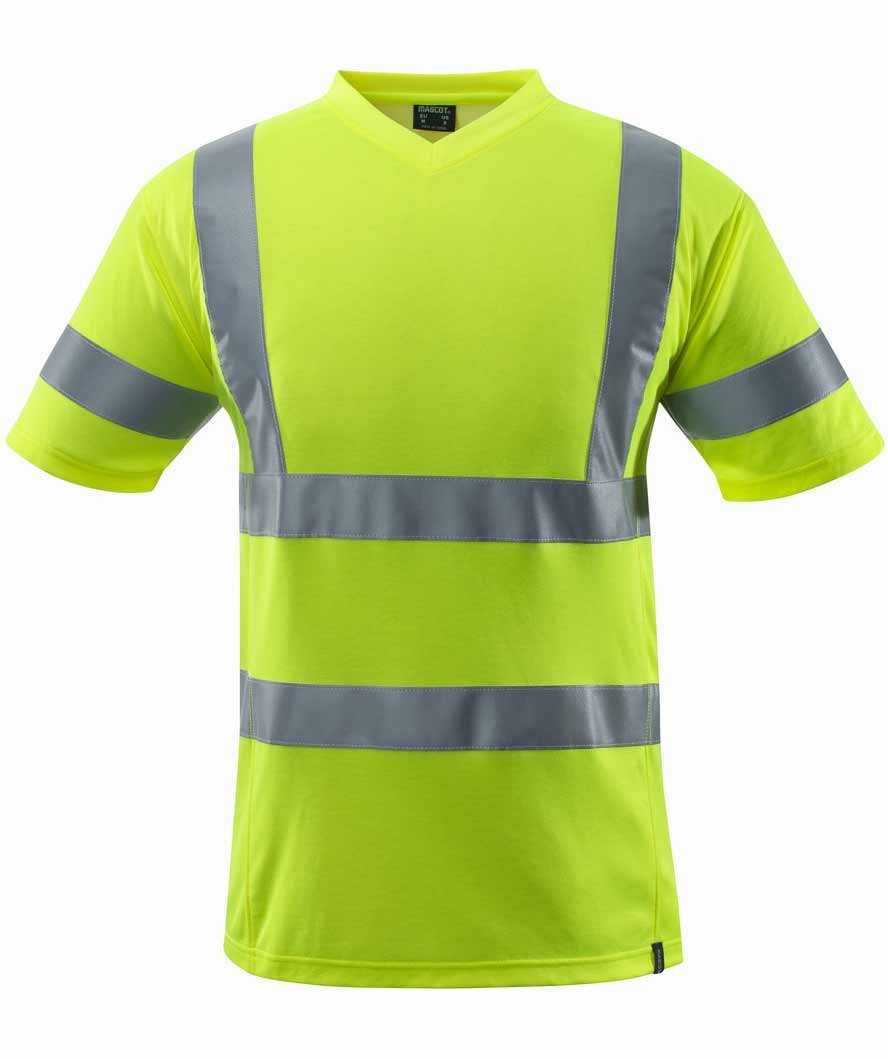 Mascot Safe Classic T-skjorte, Hi-Vis&nbsp;Gul, Hi-Vis&nbsp;Gul, swatch