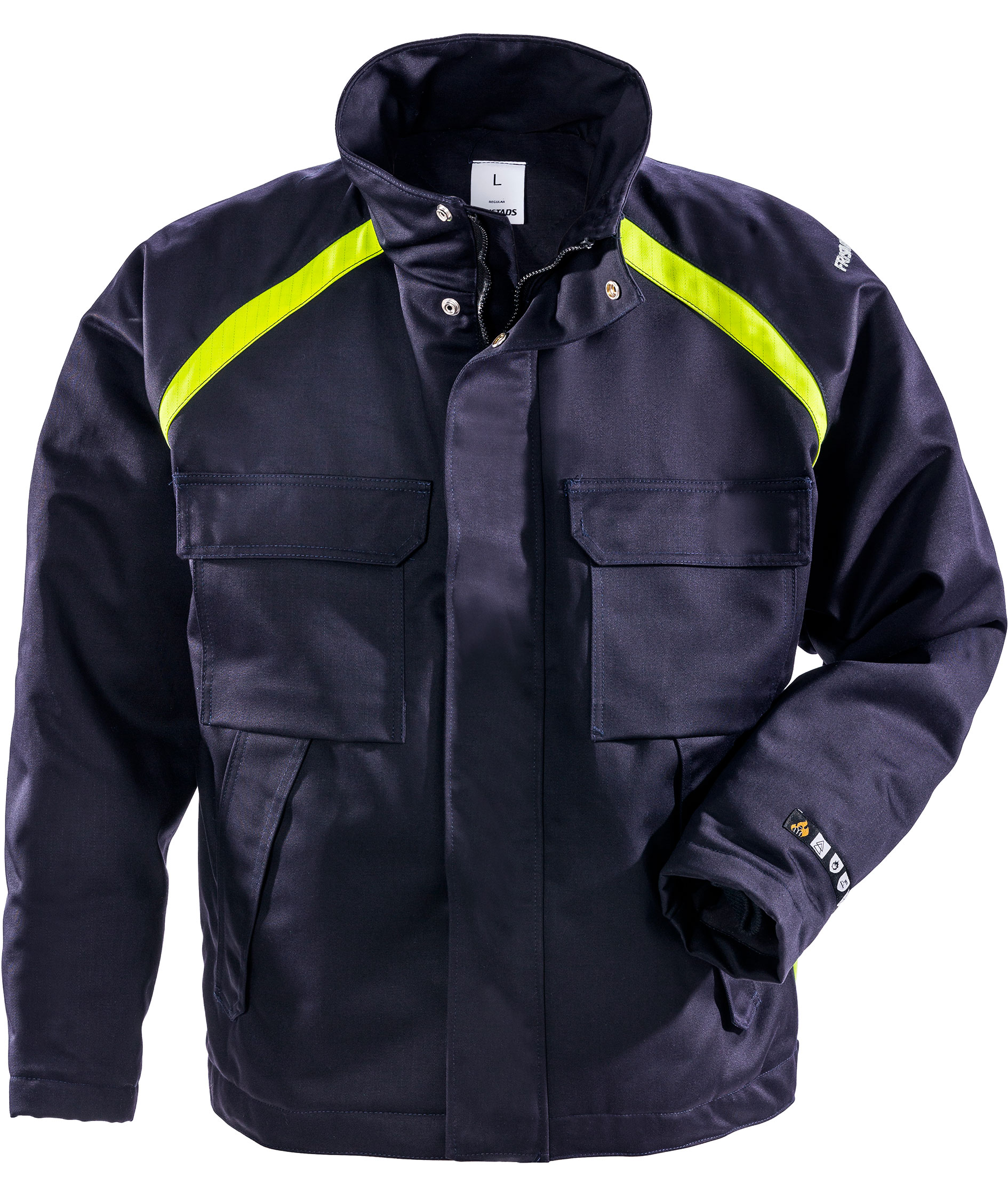 Fristads vinterjakke 4032 FLI, M&oslash;rk&nbsp;Marine, large image number 0