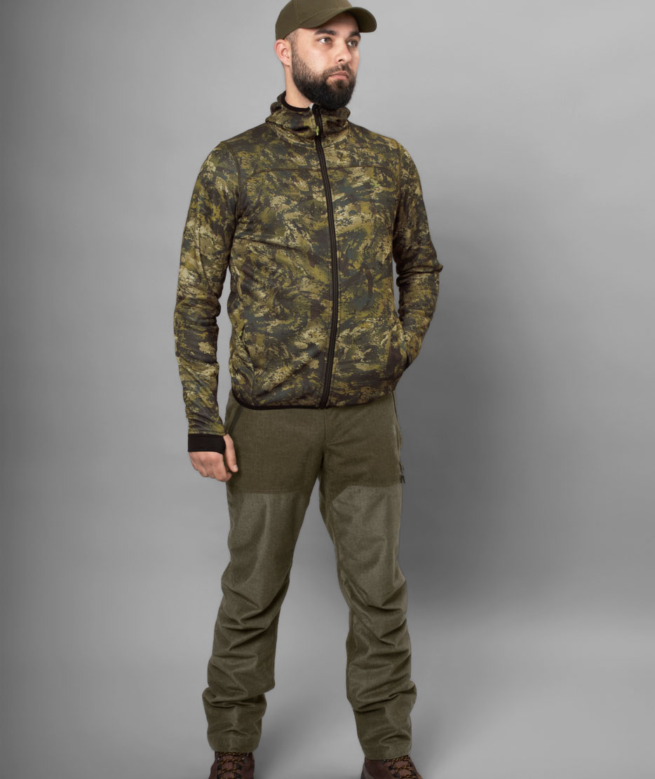 Seeland Power Camo Fleecejacke, InVis Green
