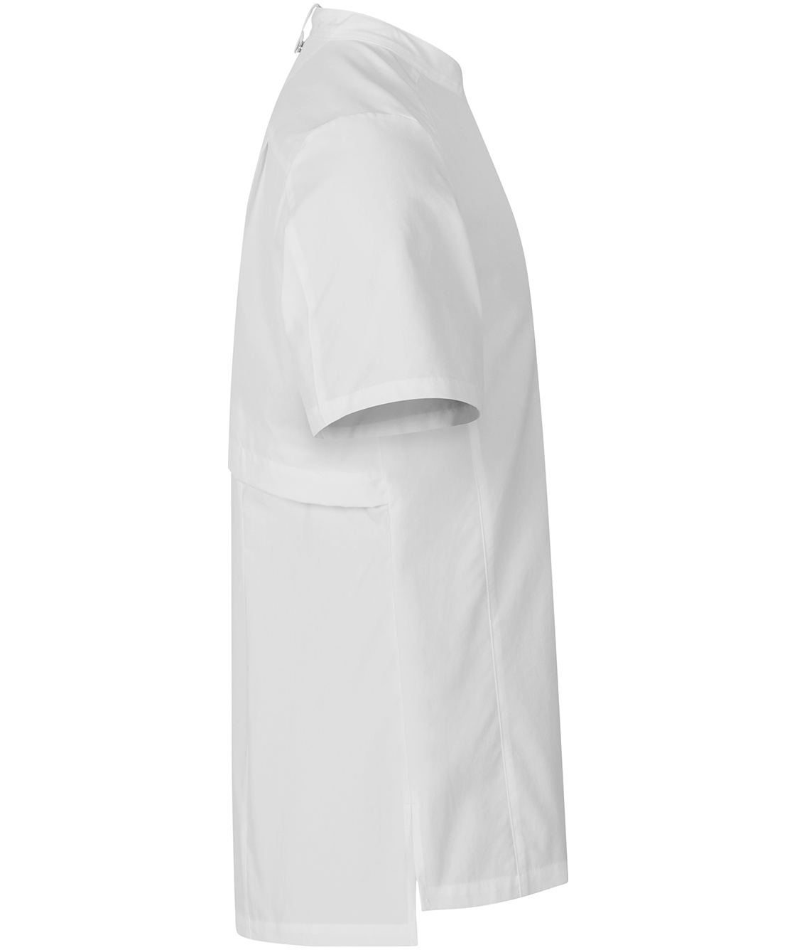 Segers 1006 regular fit kort&auml;rmad kockskjorta, Vit, large image number 4