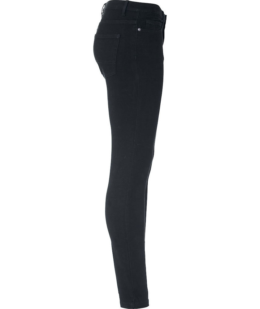 Clique stretch byxa dam, Svart, large image number 3