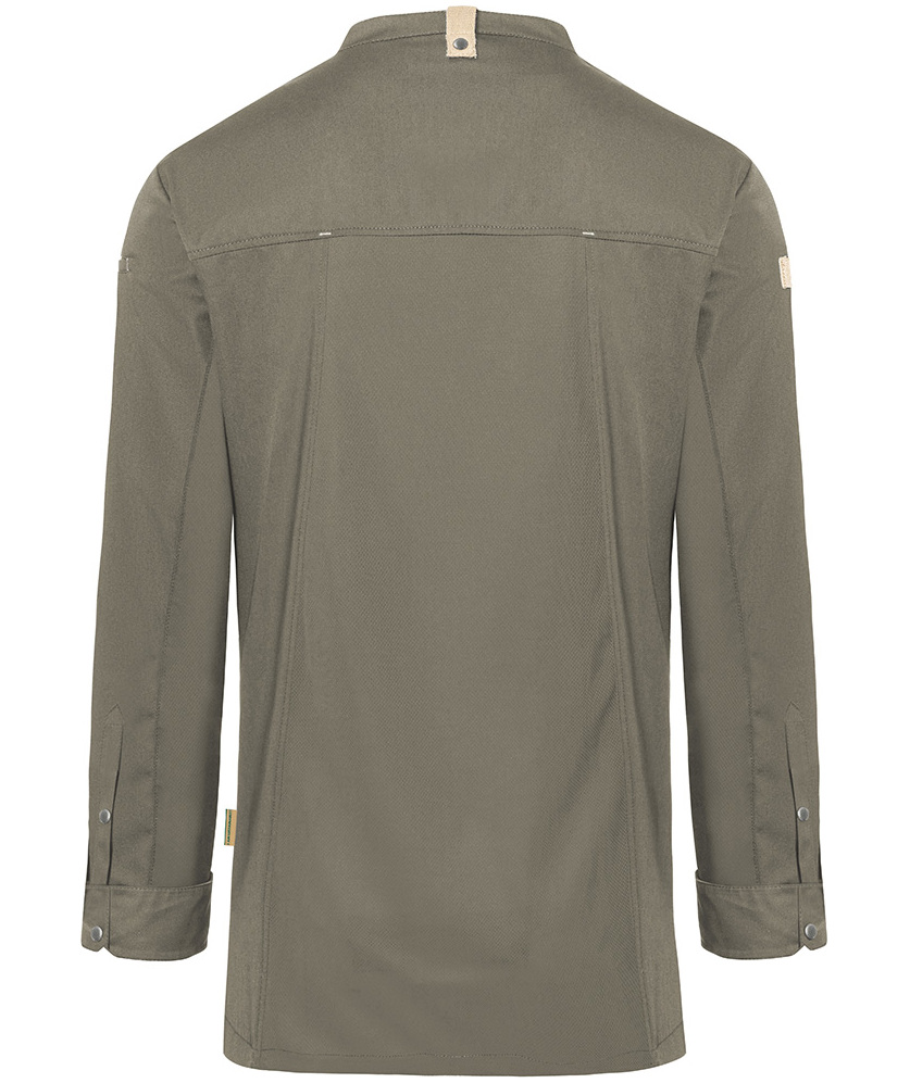 Karlowsky Green-generation chefs jacket, sage, large image number 2