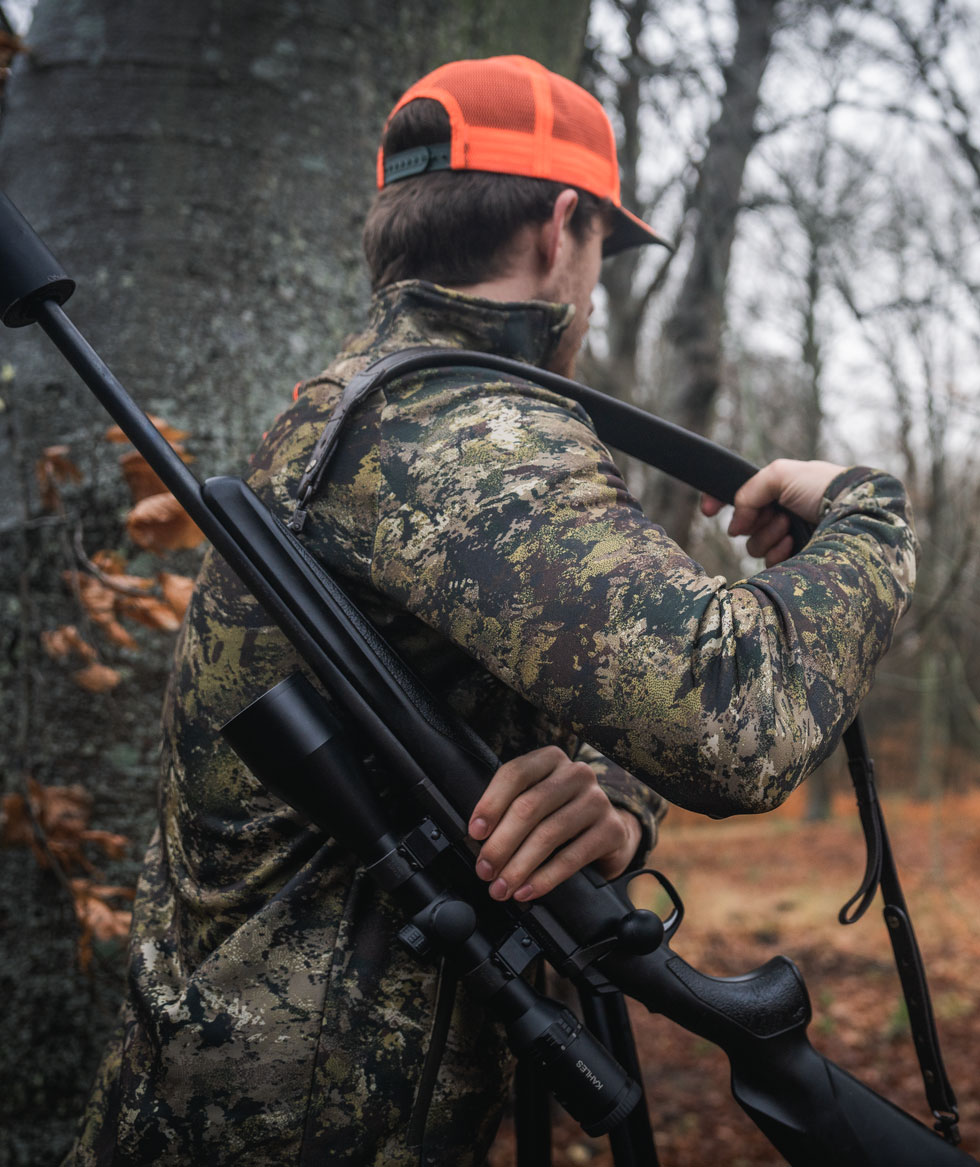 Seeland Tidal Camo fleece jacket, InVis MPC green, large image number 3