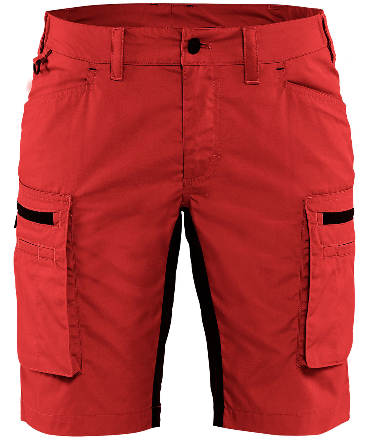 Bl&aring;kl&auml;der Unite dame serviceshorts, R&oslash;d/Sort