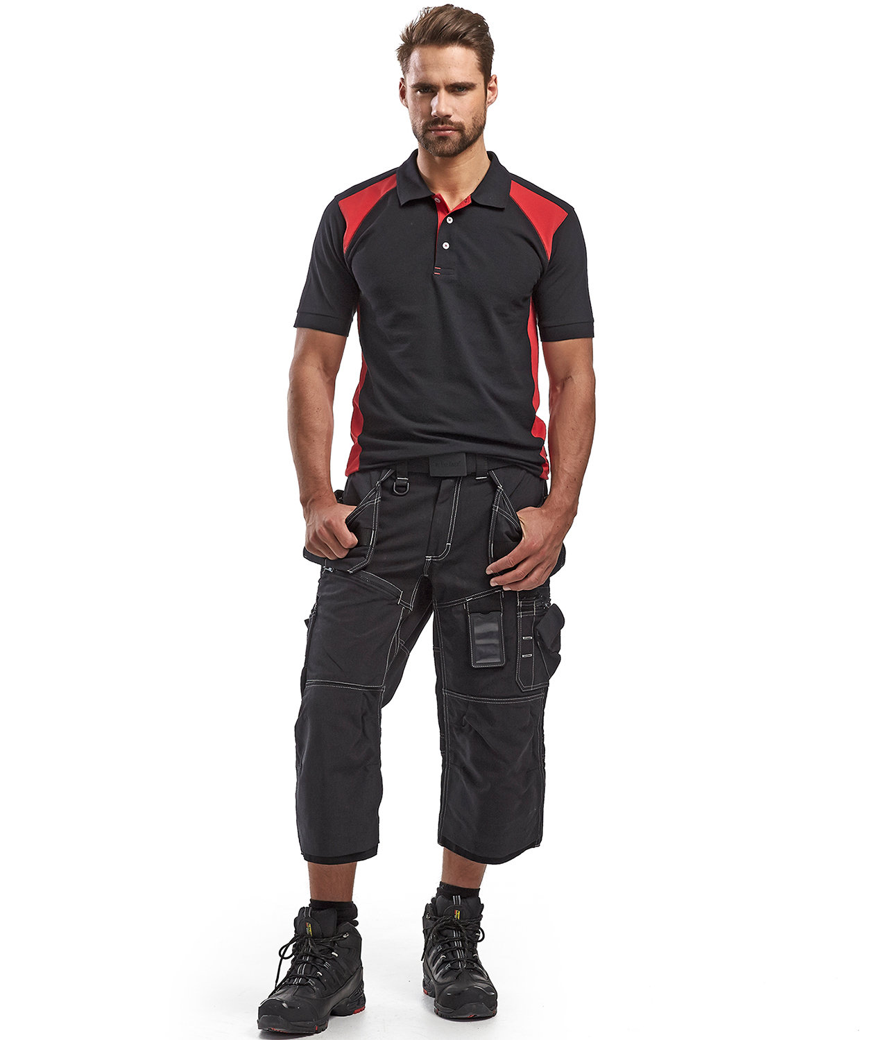 Bl&aring;kl&auml;der piratbyxa hantverk X1500, Svart