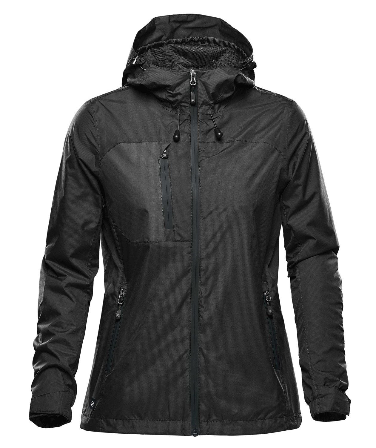 Stormtech Olympia dame skaljakke, Sort/Gr&aring;