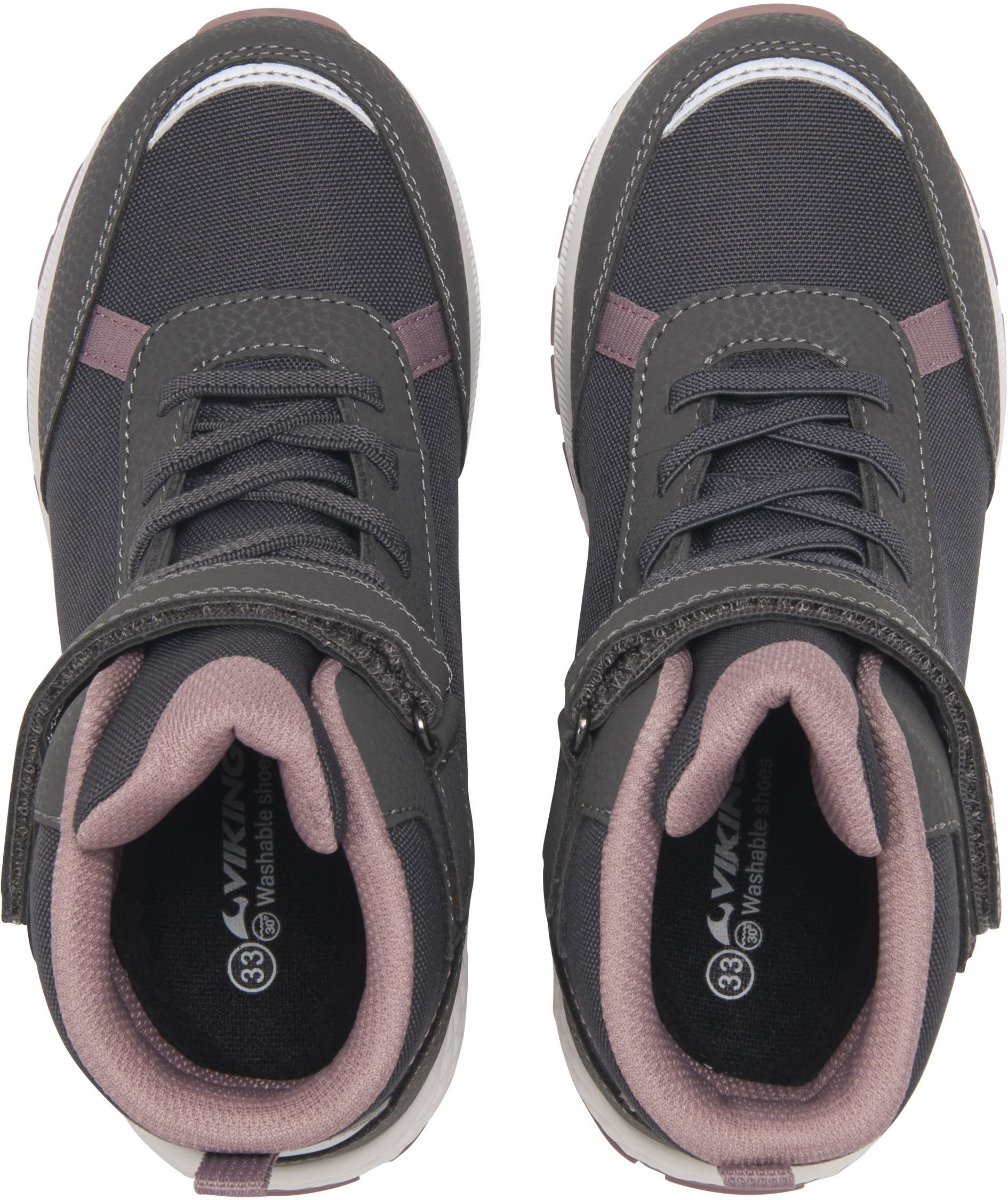 Viking Epuip Warm WP vinterst&oslash;vler til b&oslash;rn, Charcoal, large image number 2