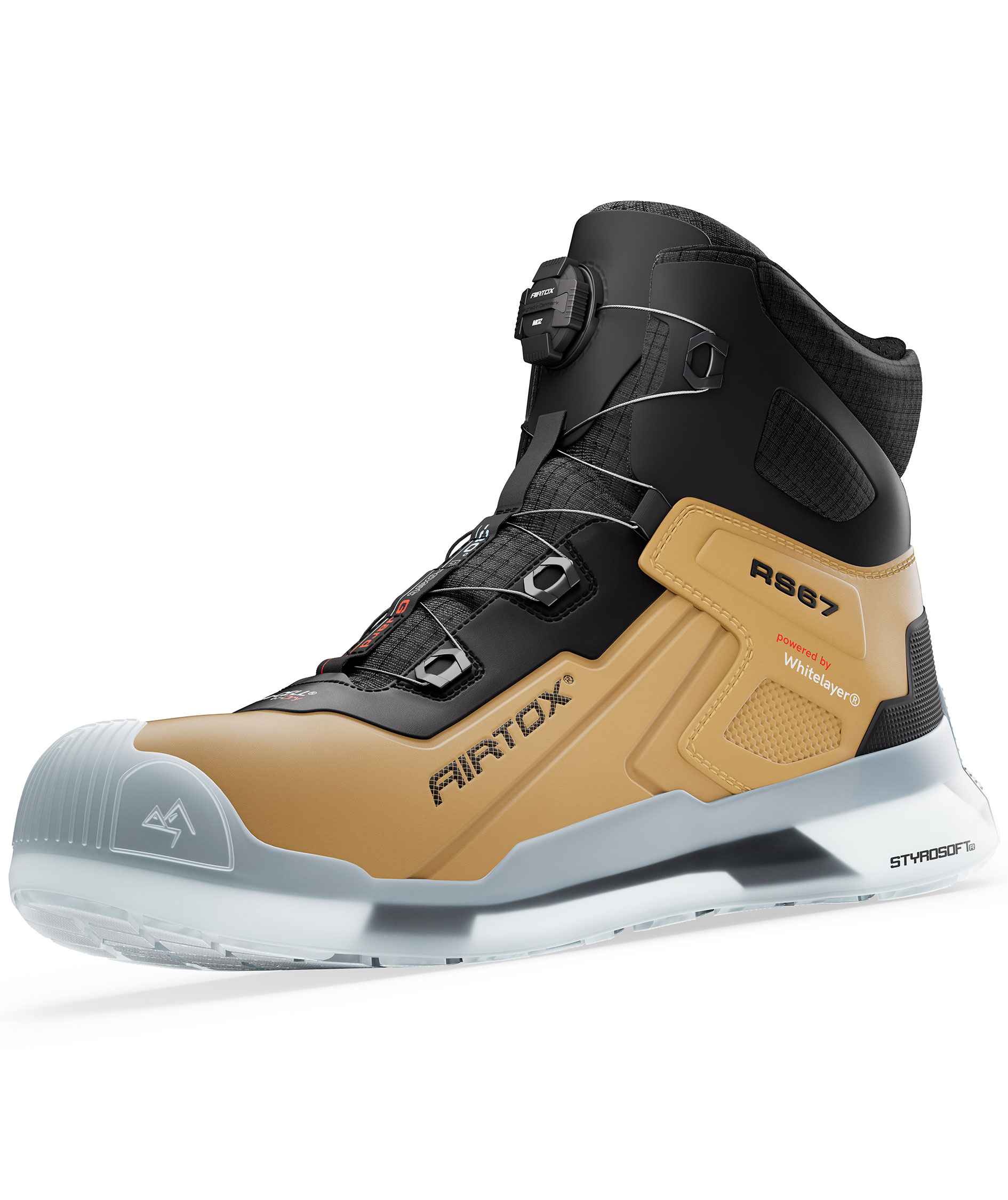 Airtox RS67 vernest&oslash;vletter S7S, Desert haze/raven-black, large image number 18