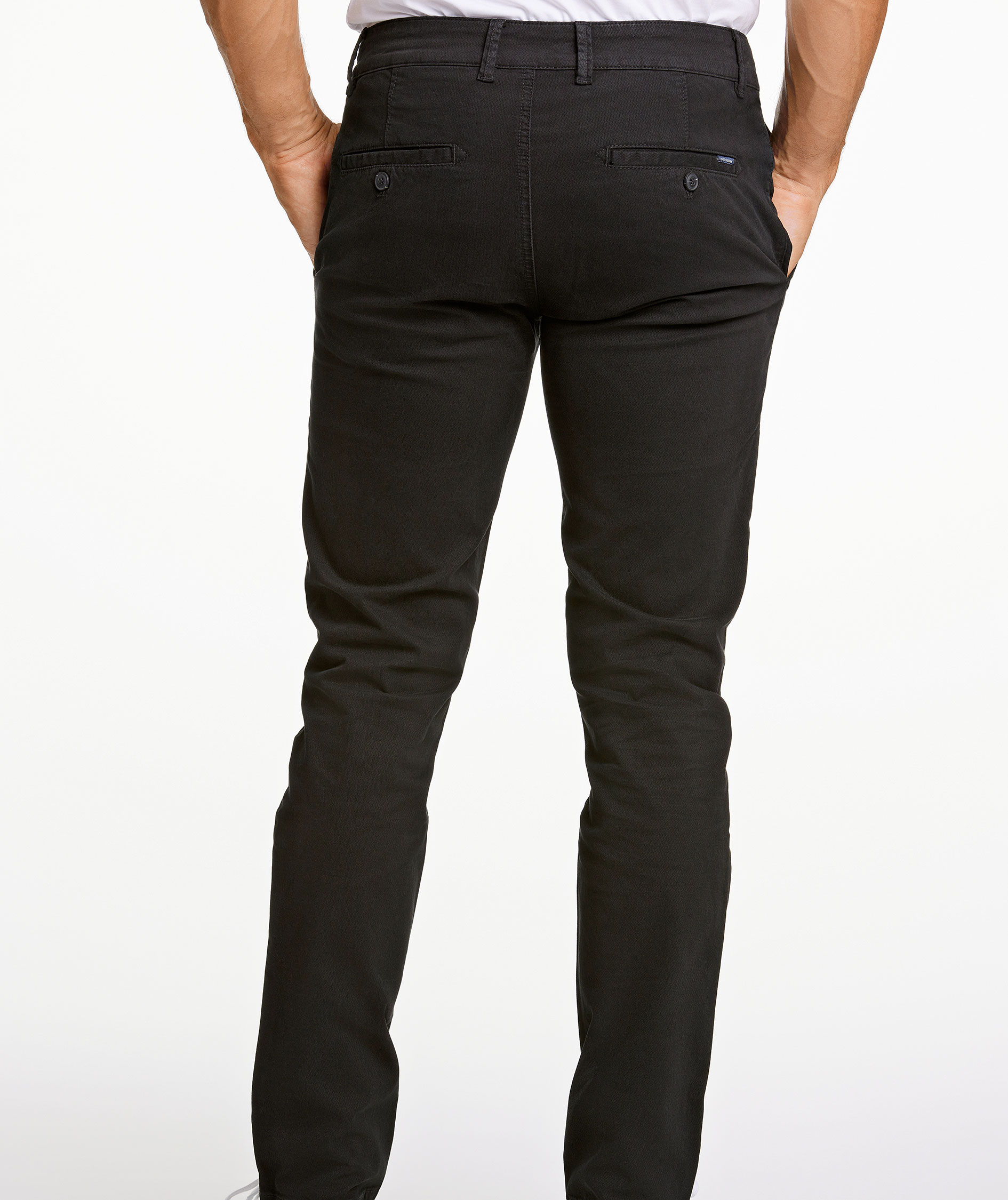Lindbergh Superflex Structure chinos, Black, large image number 8
