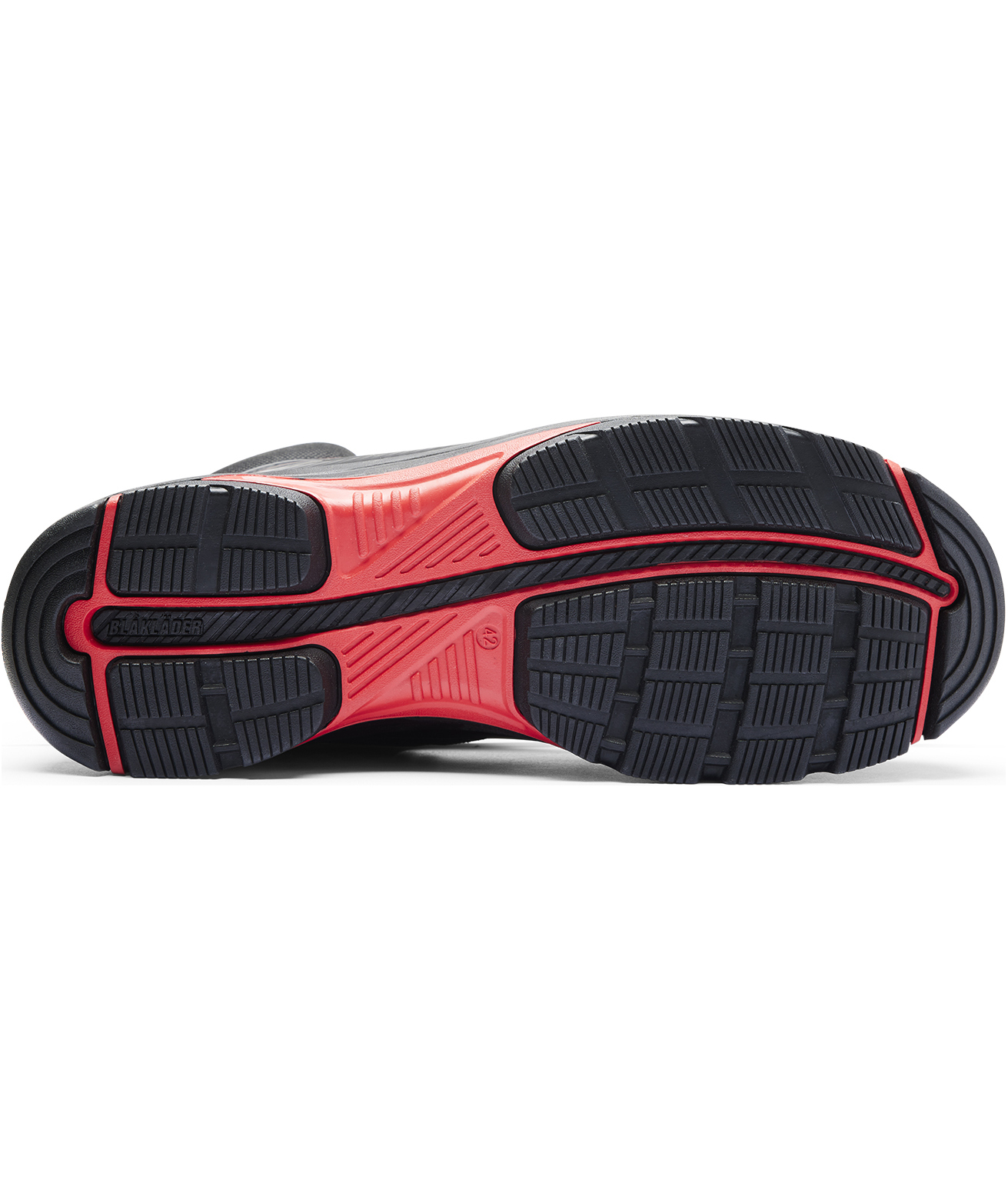 Bl&aring;kl&auml;der&nbsp;Gecko vernest&oslash;vletter S3, Svart/R&oslash;d