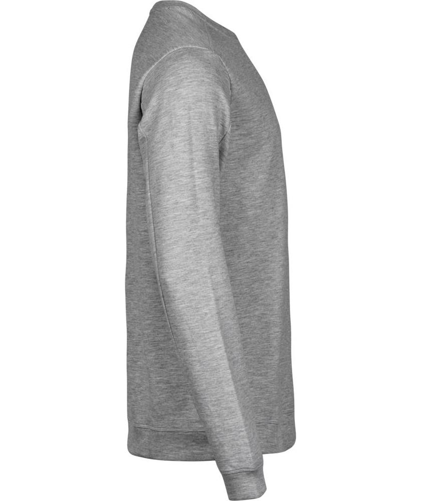 Tee Jays Athletic Crew Neck Sweatshirt, Heather Grey, large image number 3