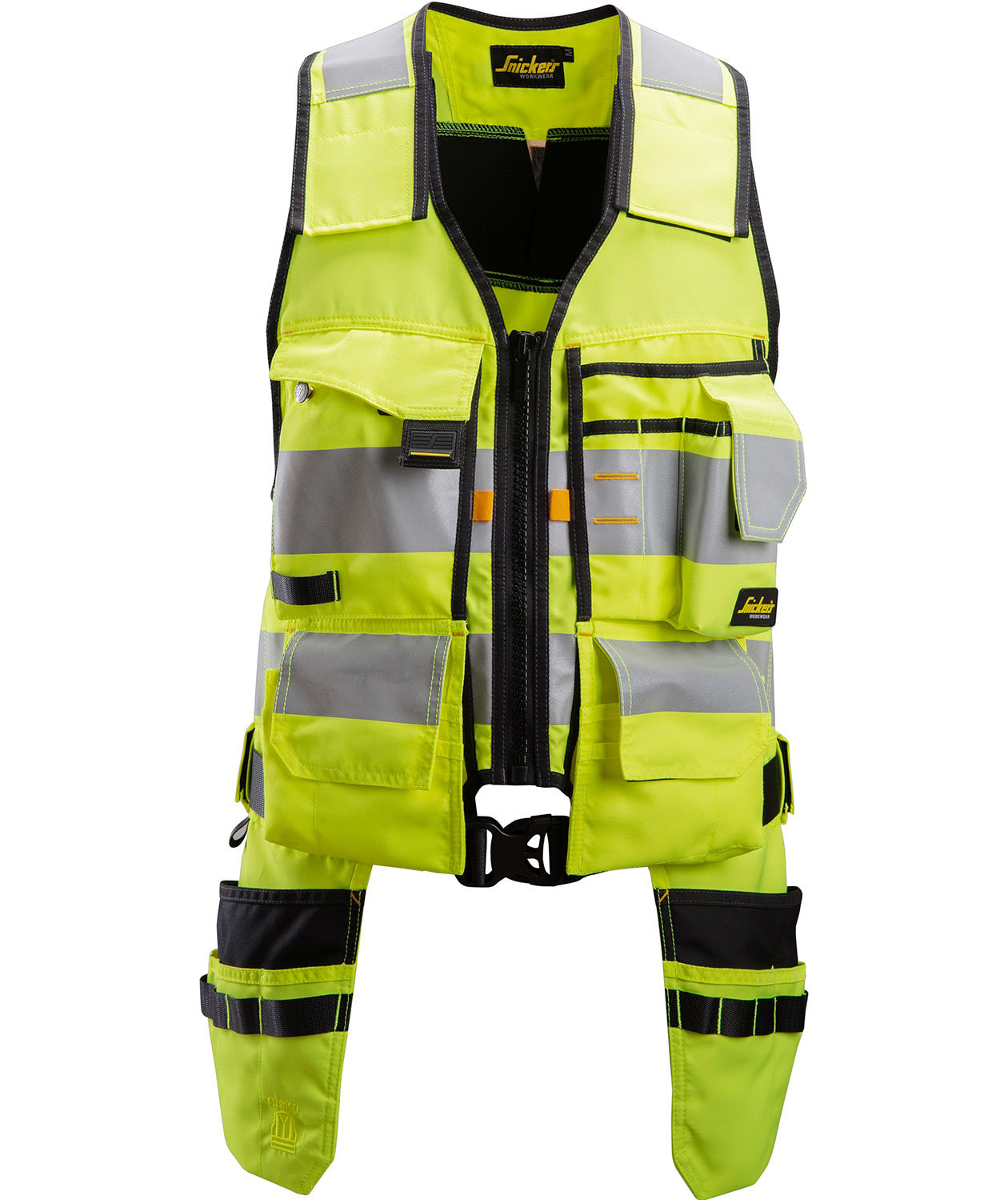 Snickers AllroundWork verktygsv&auml;st, Varsel Gul/Svart