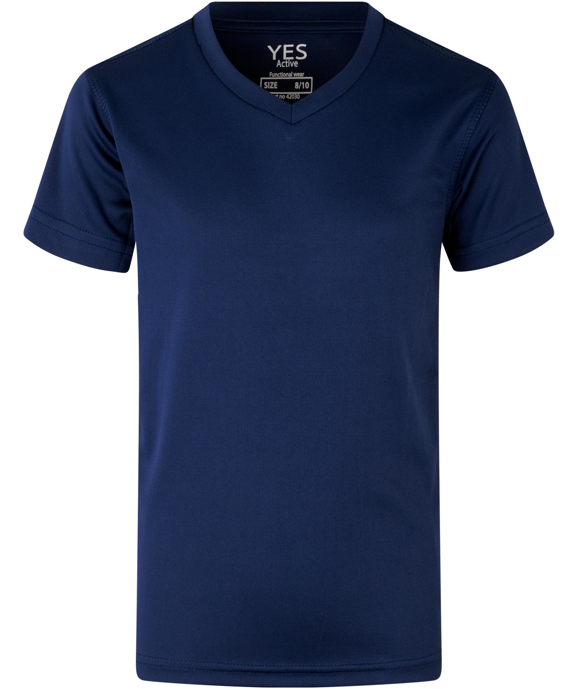 ID Yes Active T-shirt till barn, M&ouml;rk kungsbl&aring;