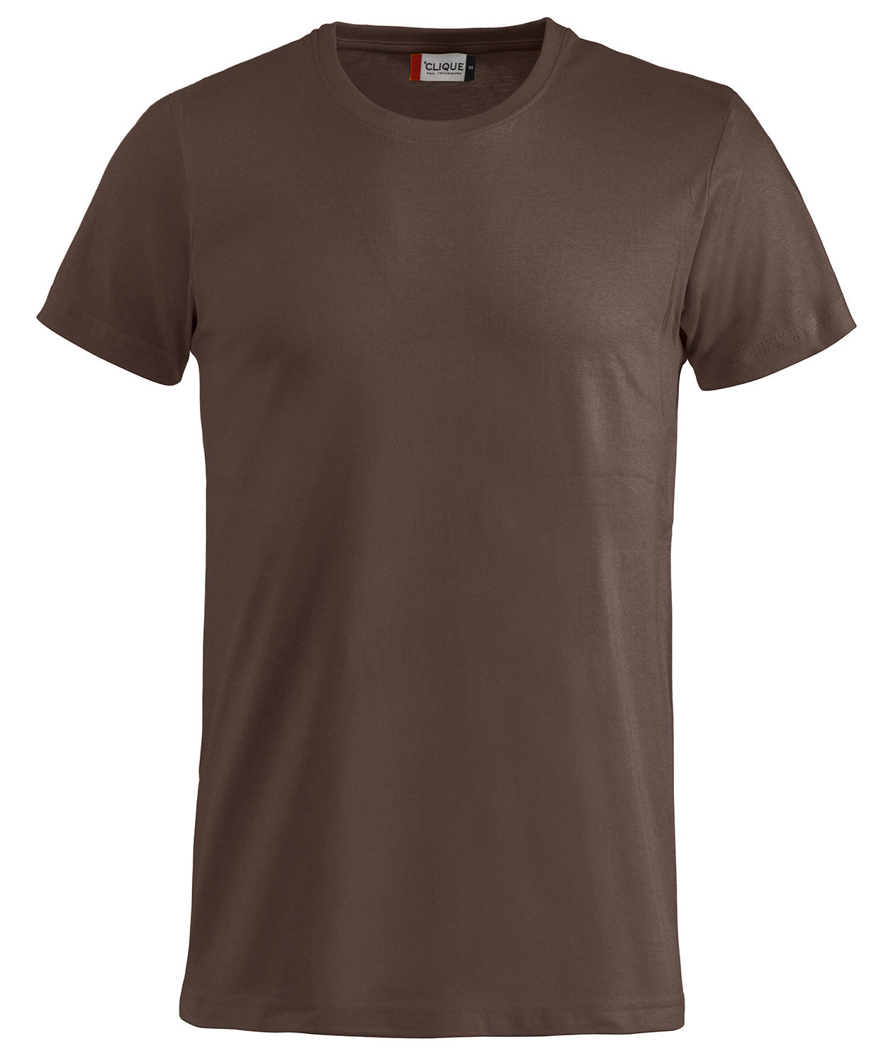 Clique Basic T-shirt, M&ouml;rk Mocca, M&ouml;rk Mocca, swatch
