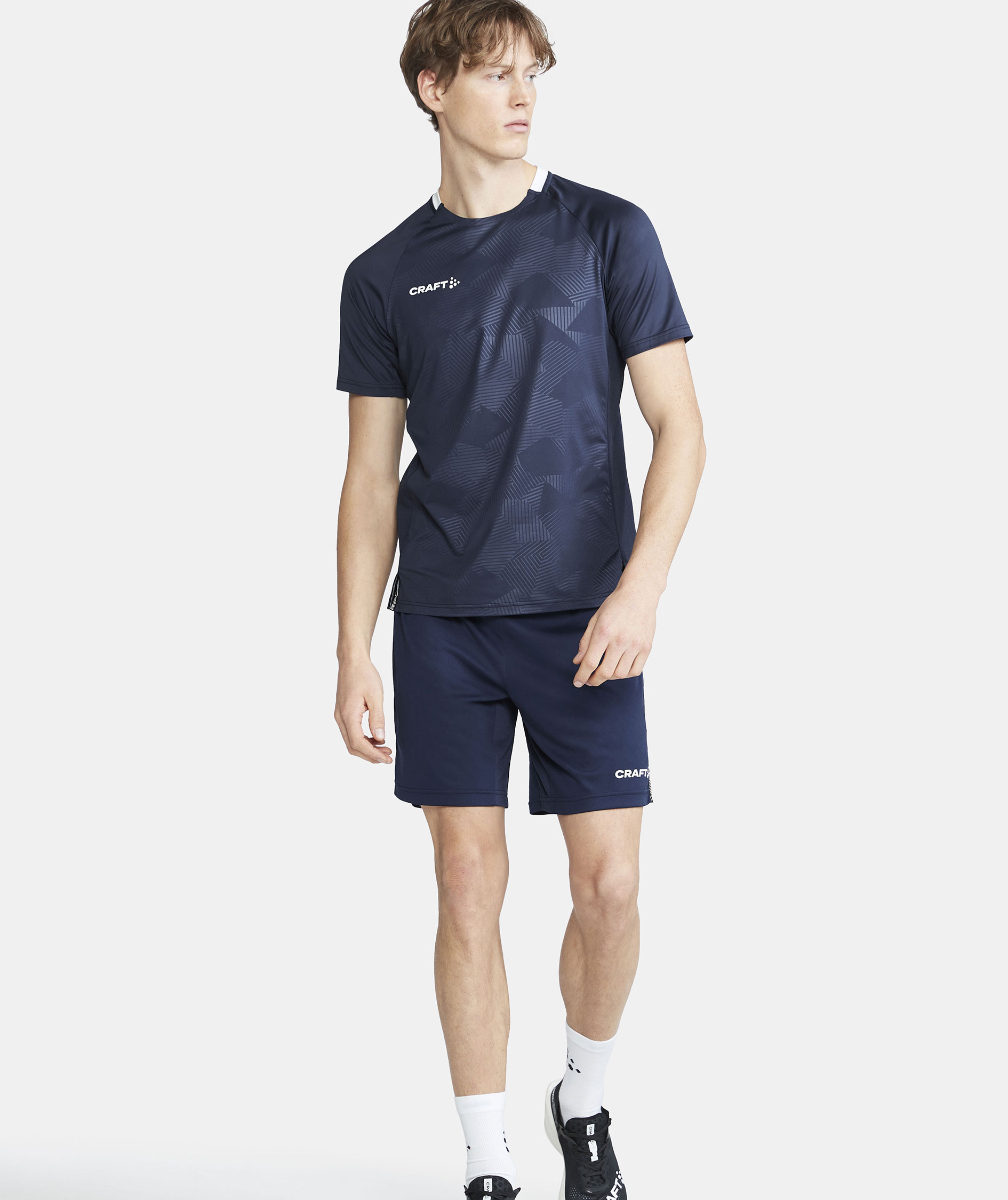 Craft Premier Solid Jersey T-shirt, Navy, large image number 1