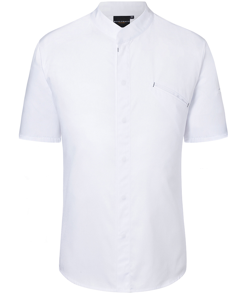 Karlowsky Modern-Touch short-sleeved chef jacket, White
