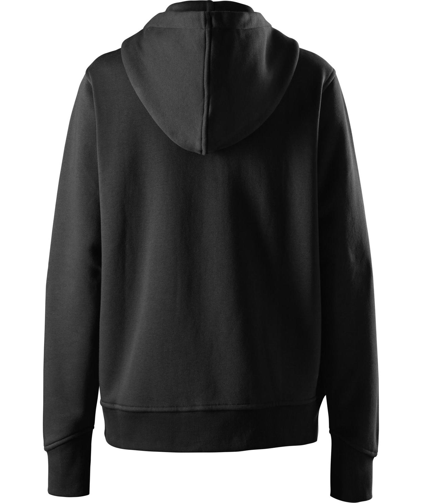Snickers kraftiga hoodie med dragkedja 2047, Svart, large image number 1