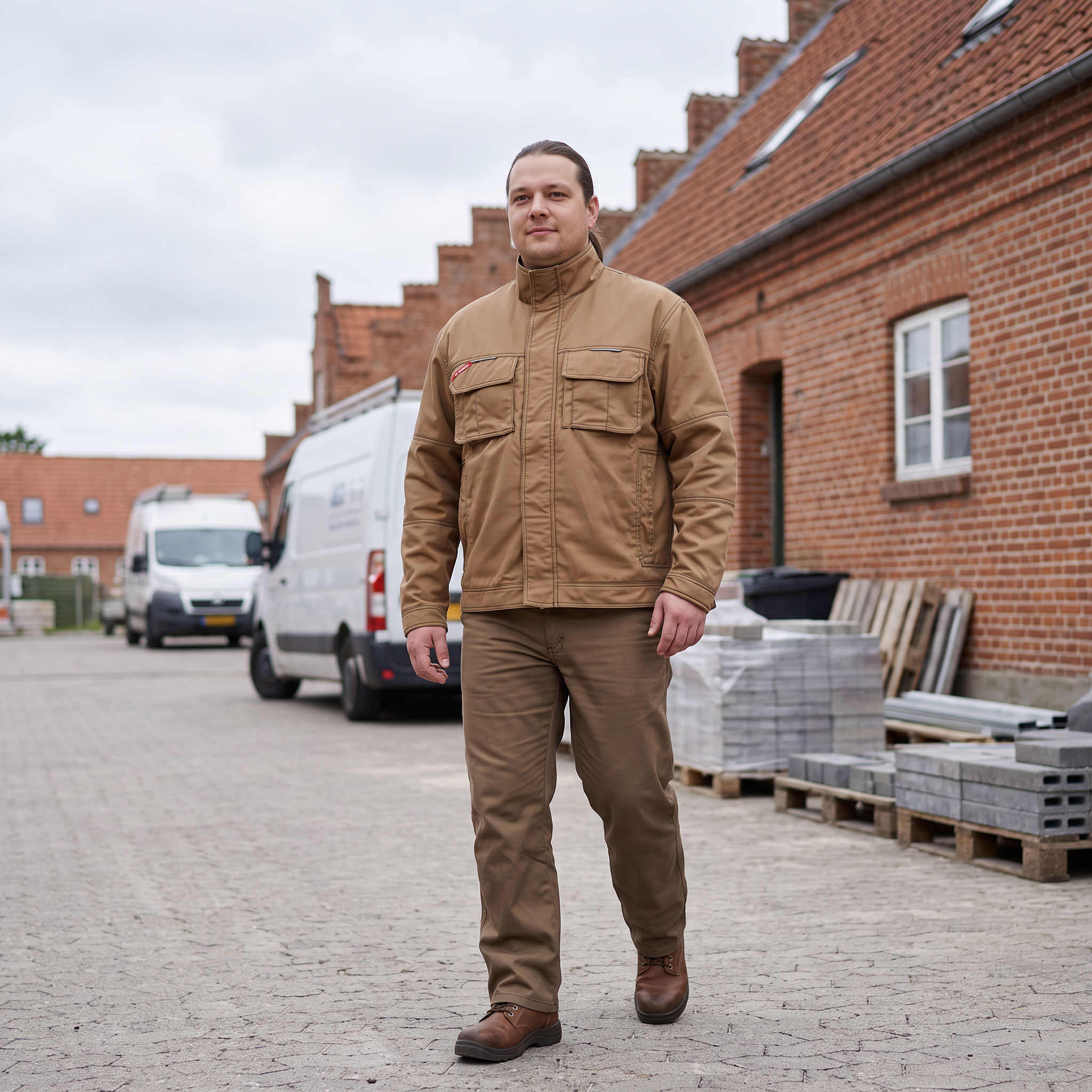 Engel Combat work jacket, Wood