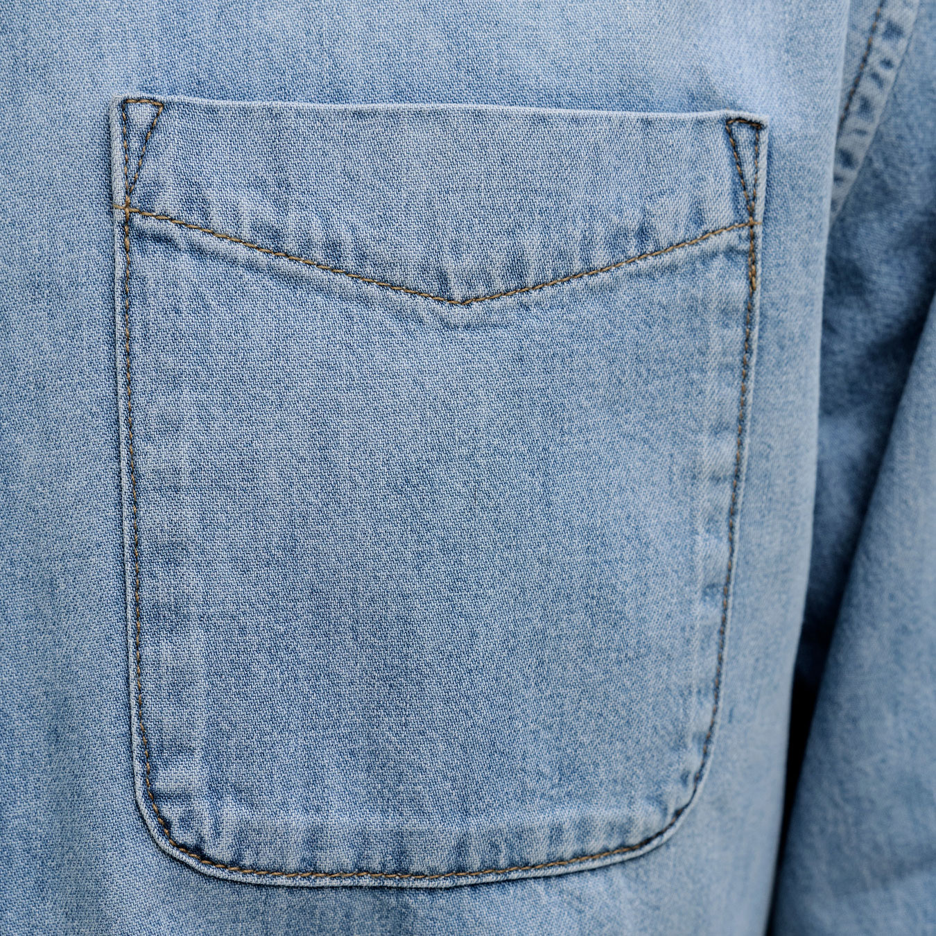 Jack & Jones JJEBROOK JJOXFORD AKM 990 skjorte, Light Blue Denim, large image number 4