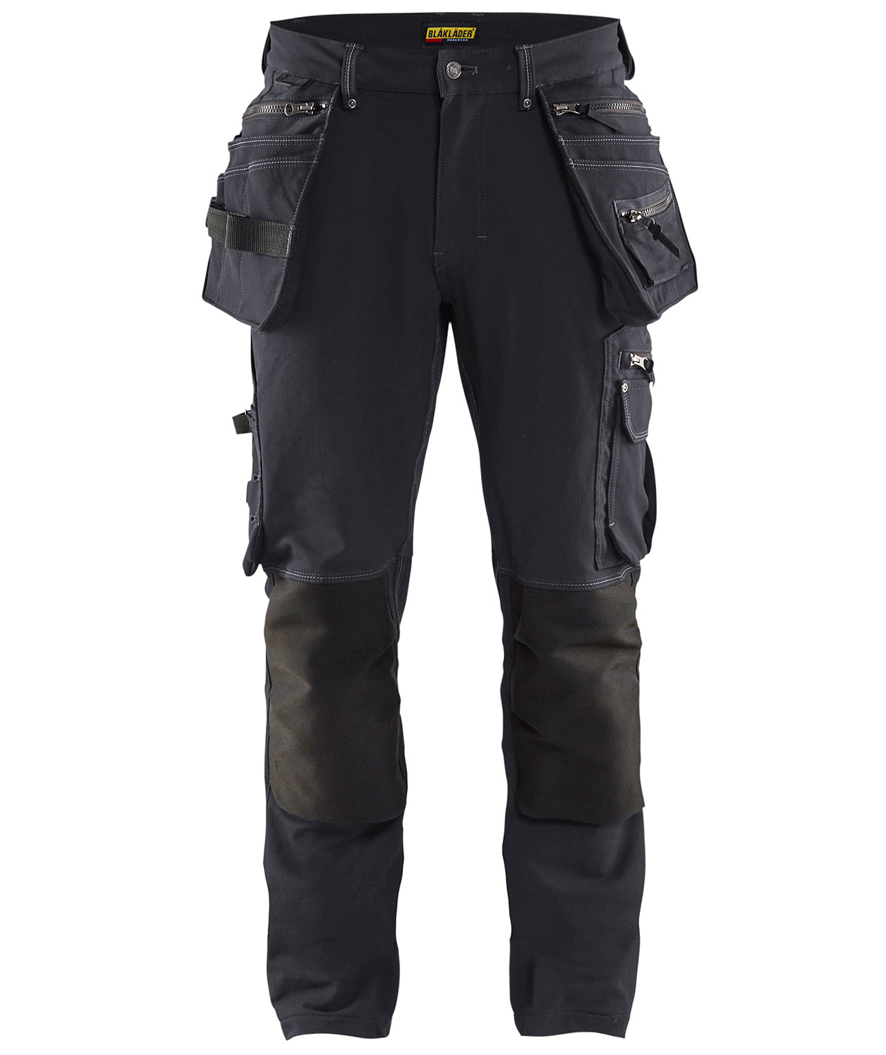 Bl&aring;kl&auml;der X1900 hantverksbyxa full stretch, M&ouml;rkgr&aring;/Svart, M&ouml;rkgr&aring;/Svart, swatch