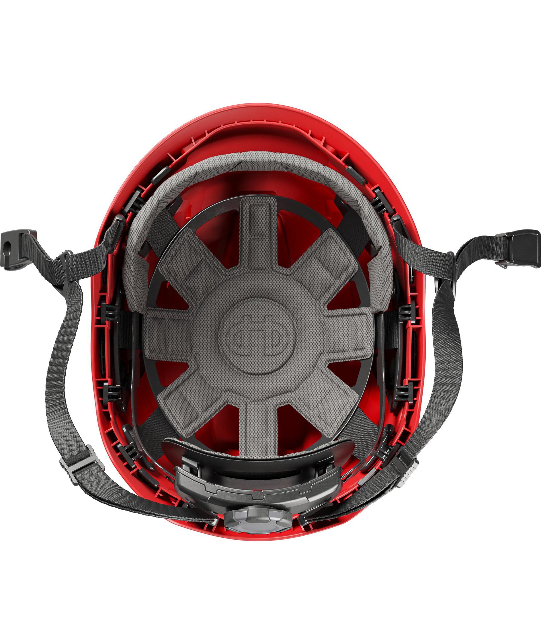 Hellberg Sector vented safety helmet, Red, Red, large image number 3