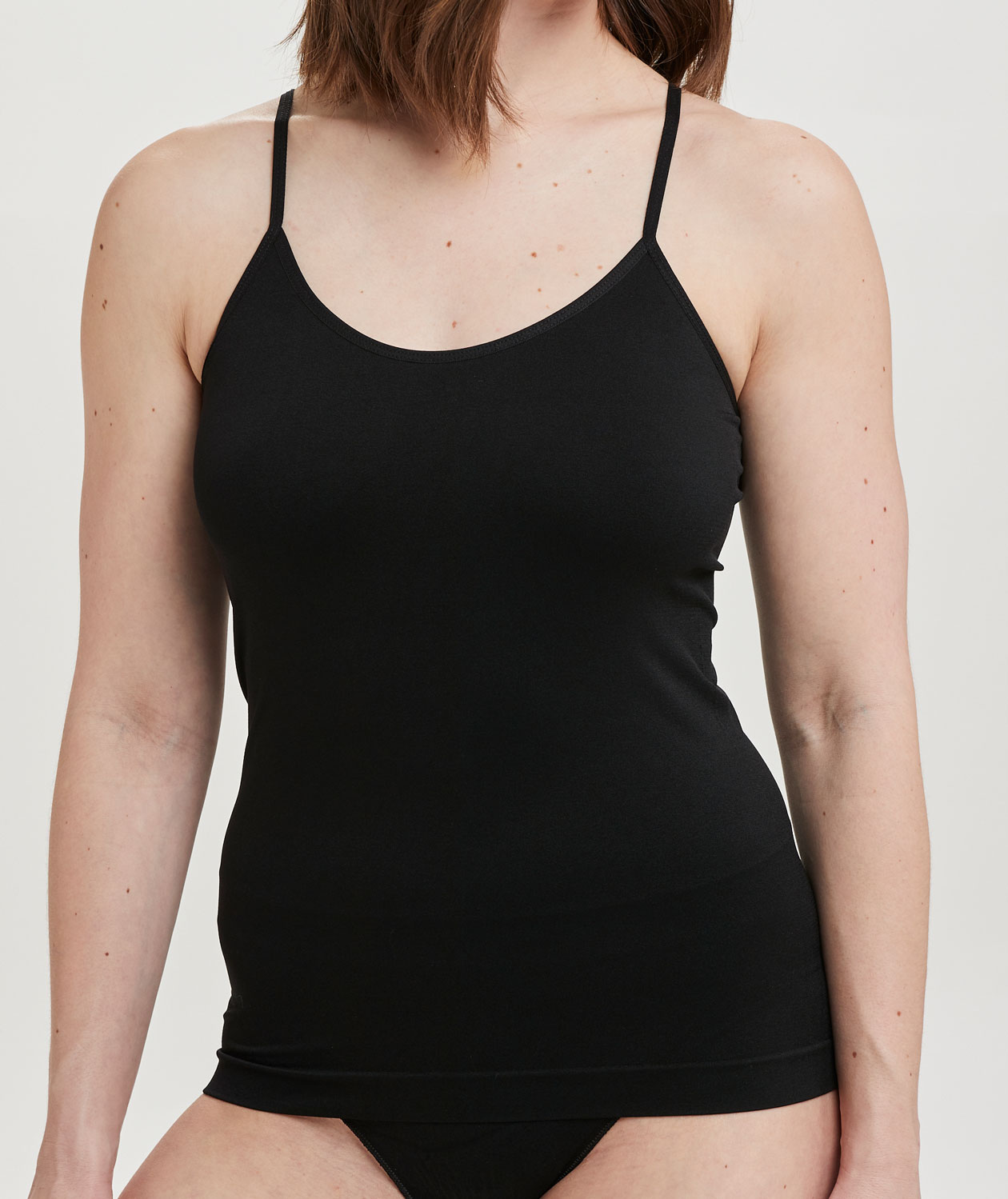 Decoy Mikrofiber dame topp, Svart, large image number 4