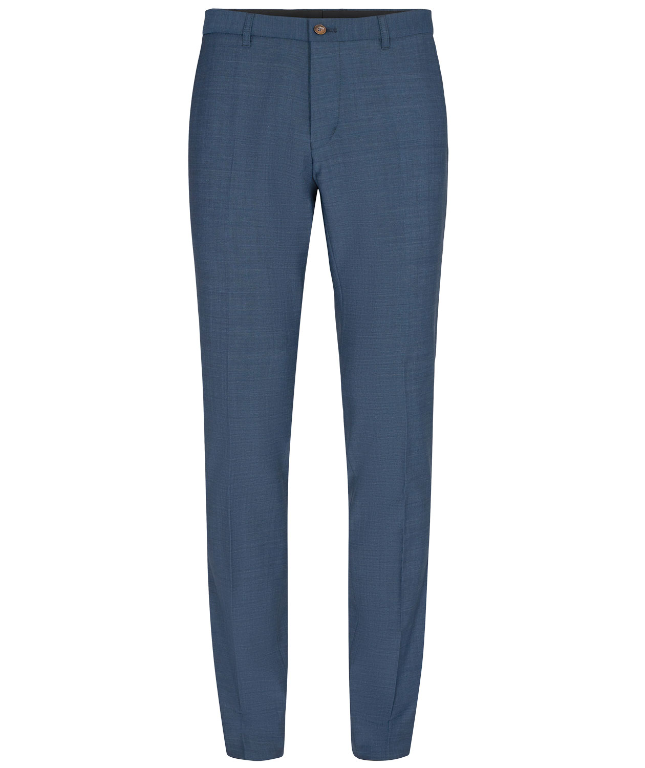 Sunwill Weft Stretch Fitted ull byxa, Mellanbl&aring;