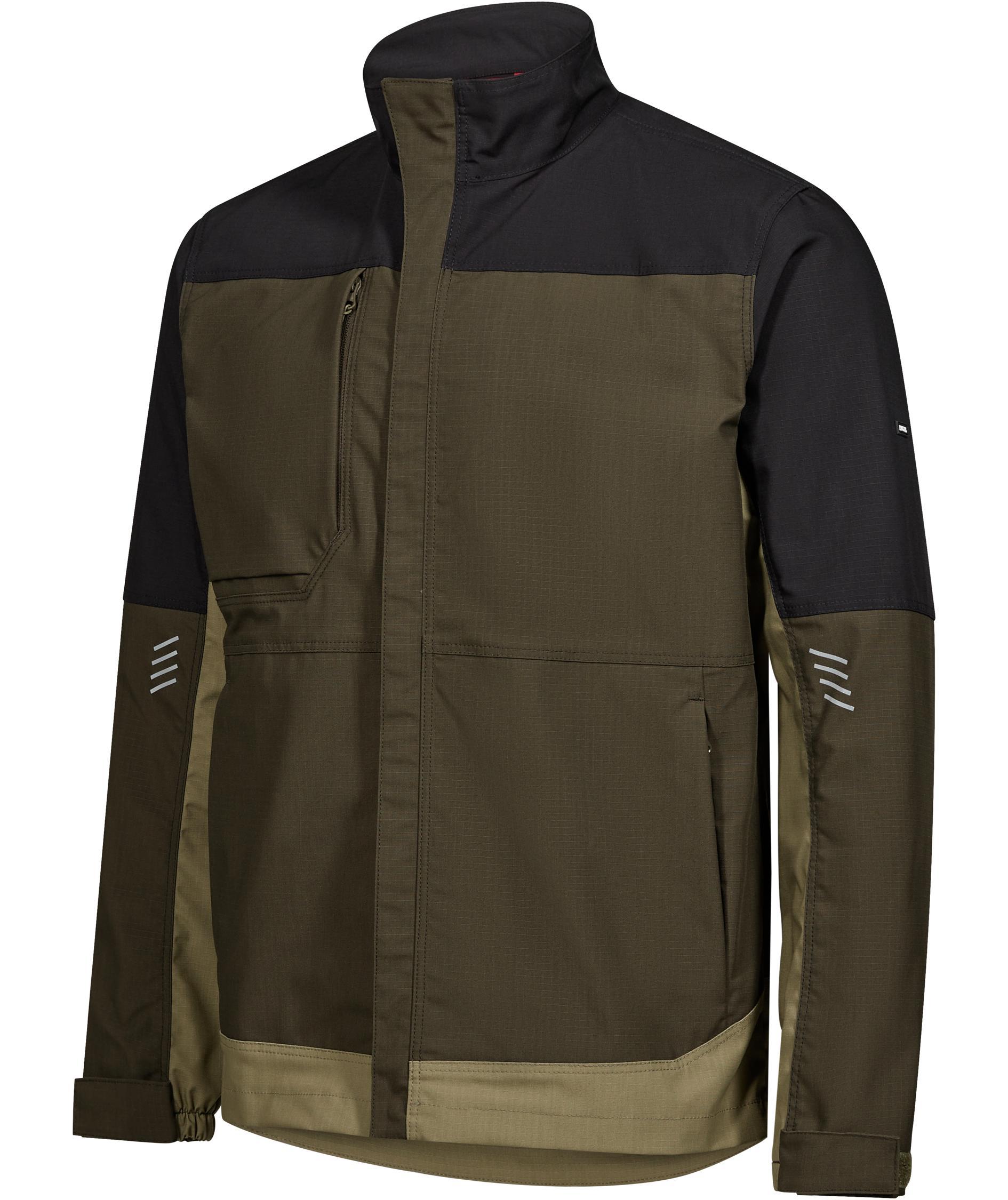 Engel Entire arbetsjacka, Forest Green/Black, large image number 5