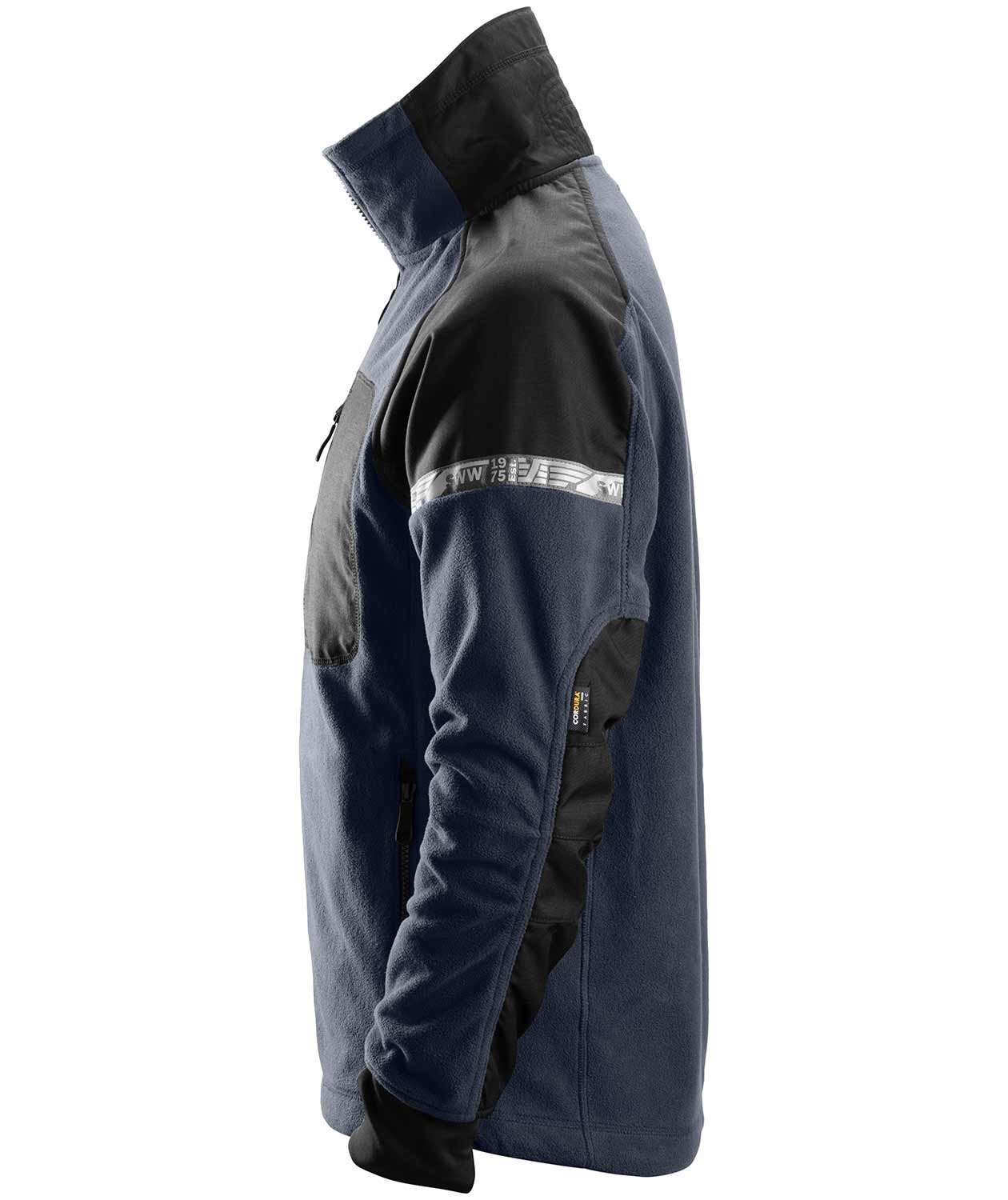 Snickers AllroundWork fleece jacket 8005, Navy/Black, large image number 2