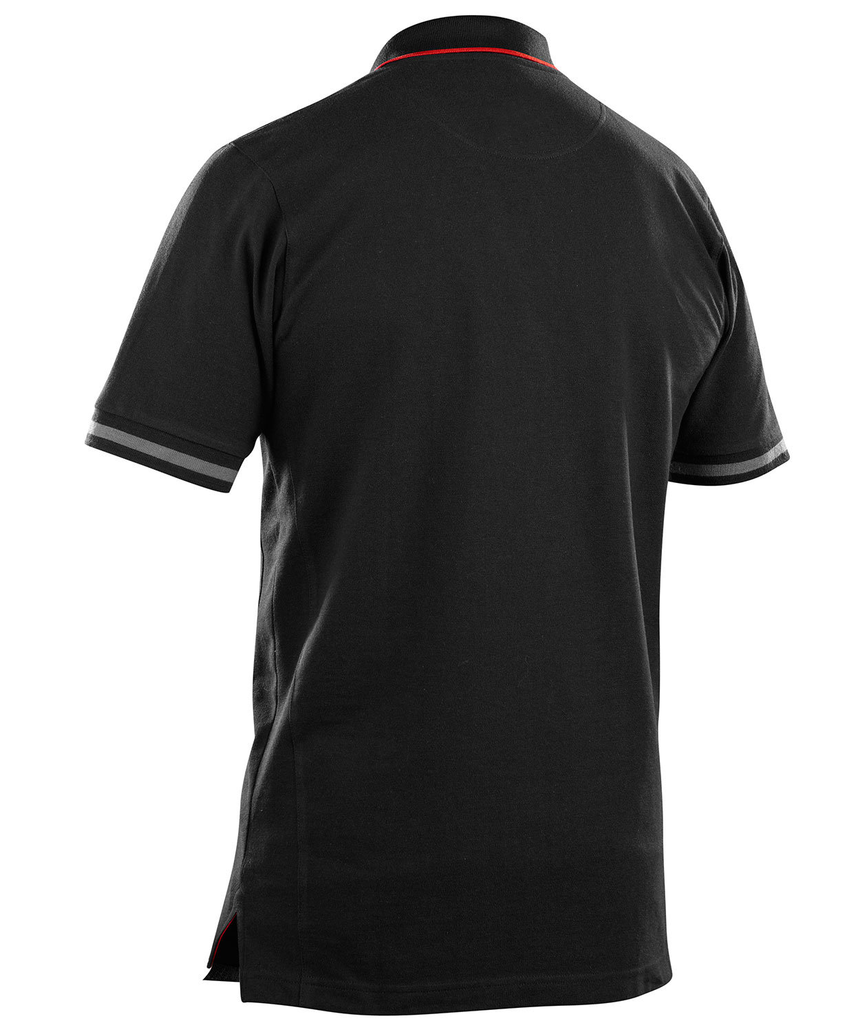 Bl&aring;kl&auml;der Unite polo T-shirt, Sort/R&oslash;d, large image number 2