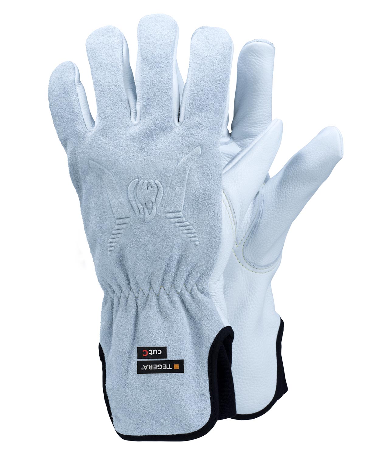 Tegera 7780 v&auml;rmehandskar Cut C, Vit