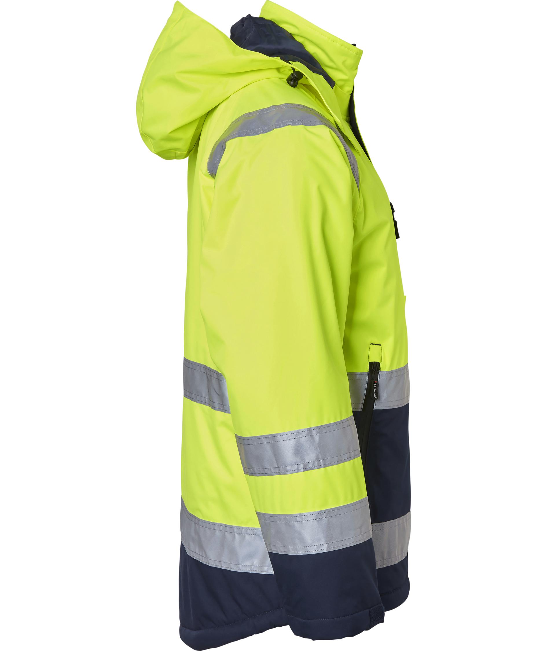 Top Swede vinterjacka 122, Varsel Gul/Navy, large image number 2